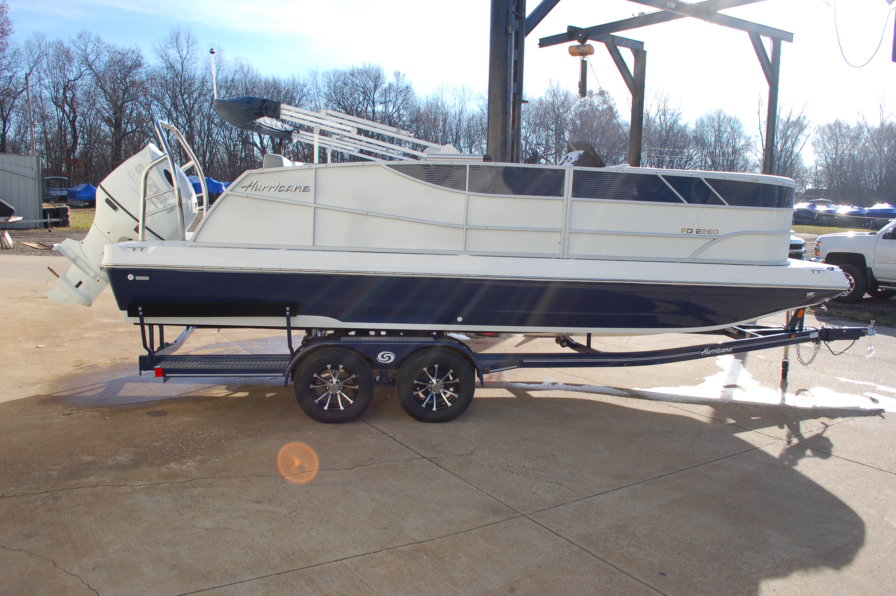 2024 Hurricane FunDeck 2260 RE OB-7