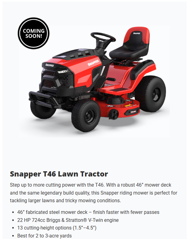 2026 Snapper T46 for Sale | Rocky Mountain Sales & Service