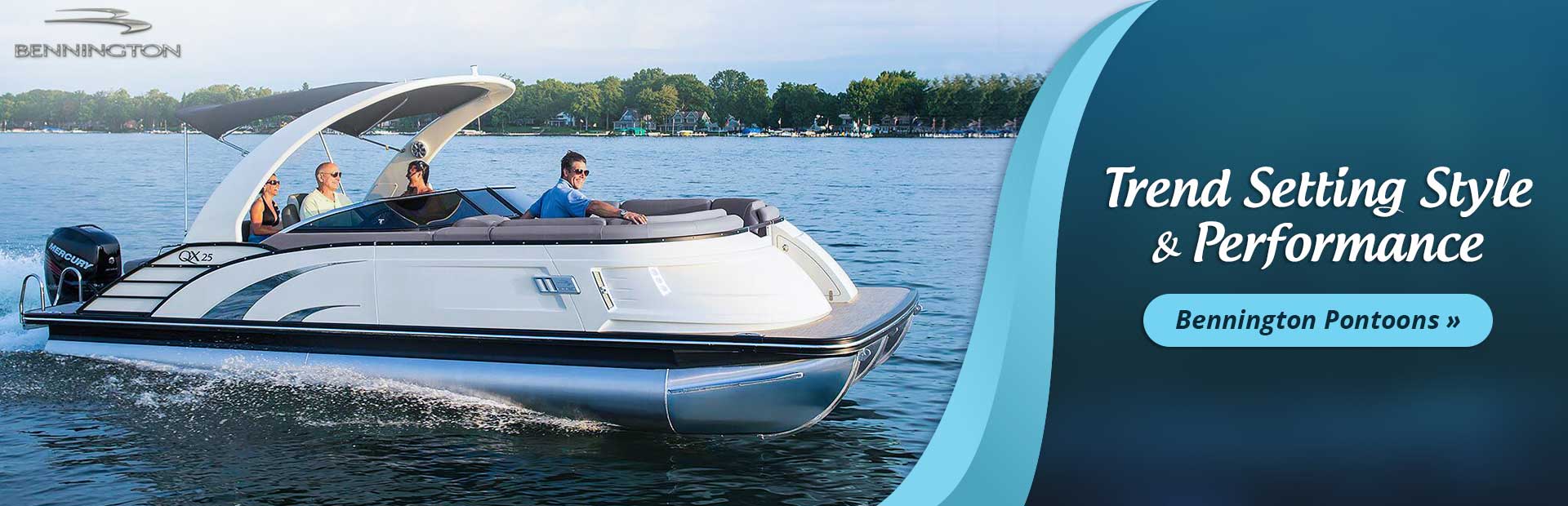 Spend A Day Marina Boat S Service Als On Indian Lake In Bennington Pontoons