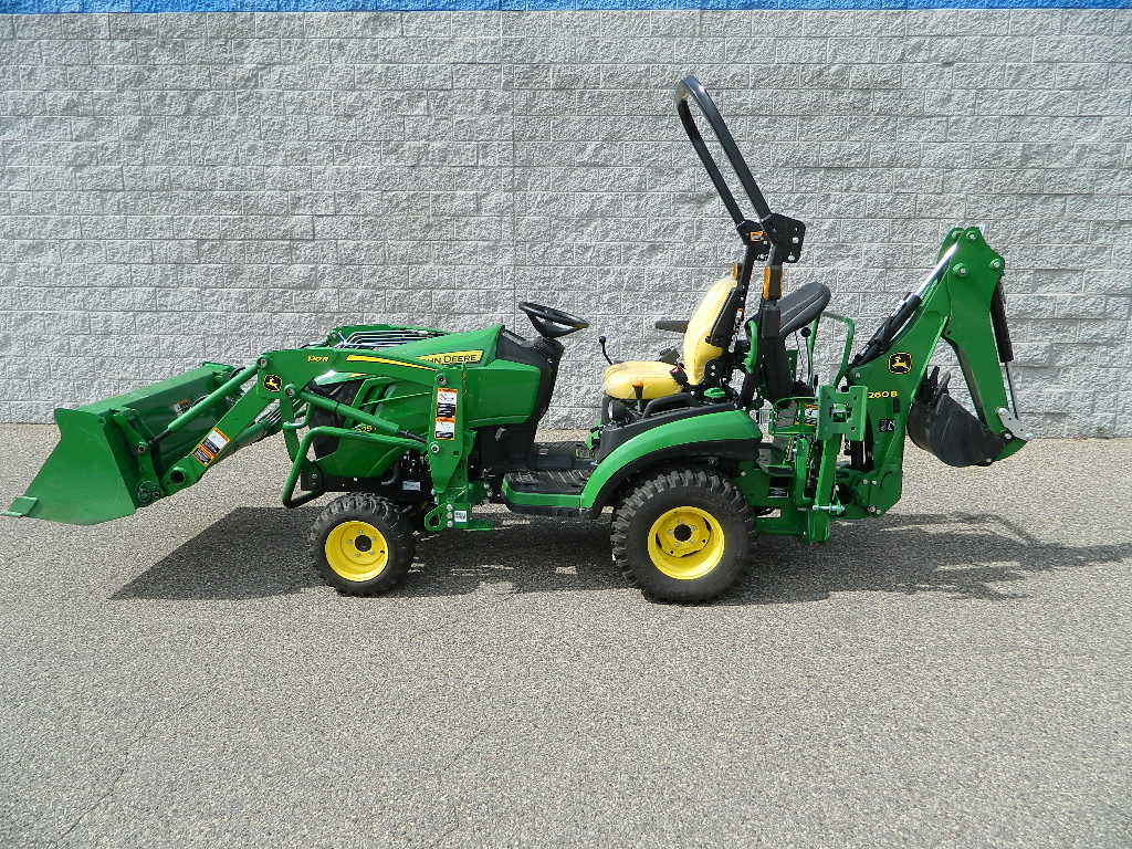 2022 John Deere 1025R w/Loader, Backhoe