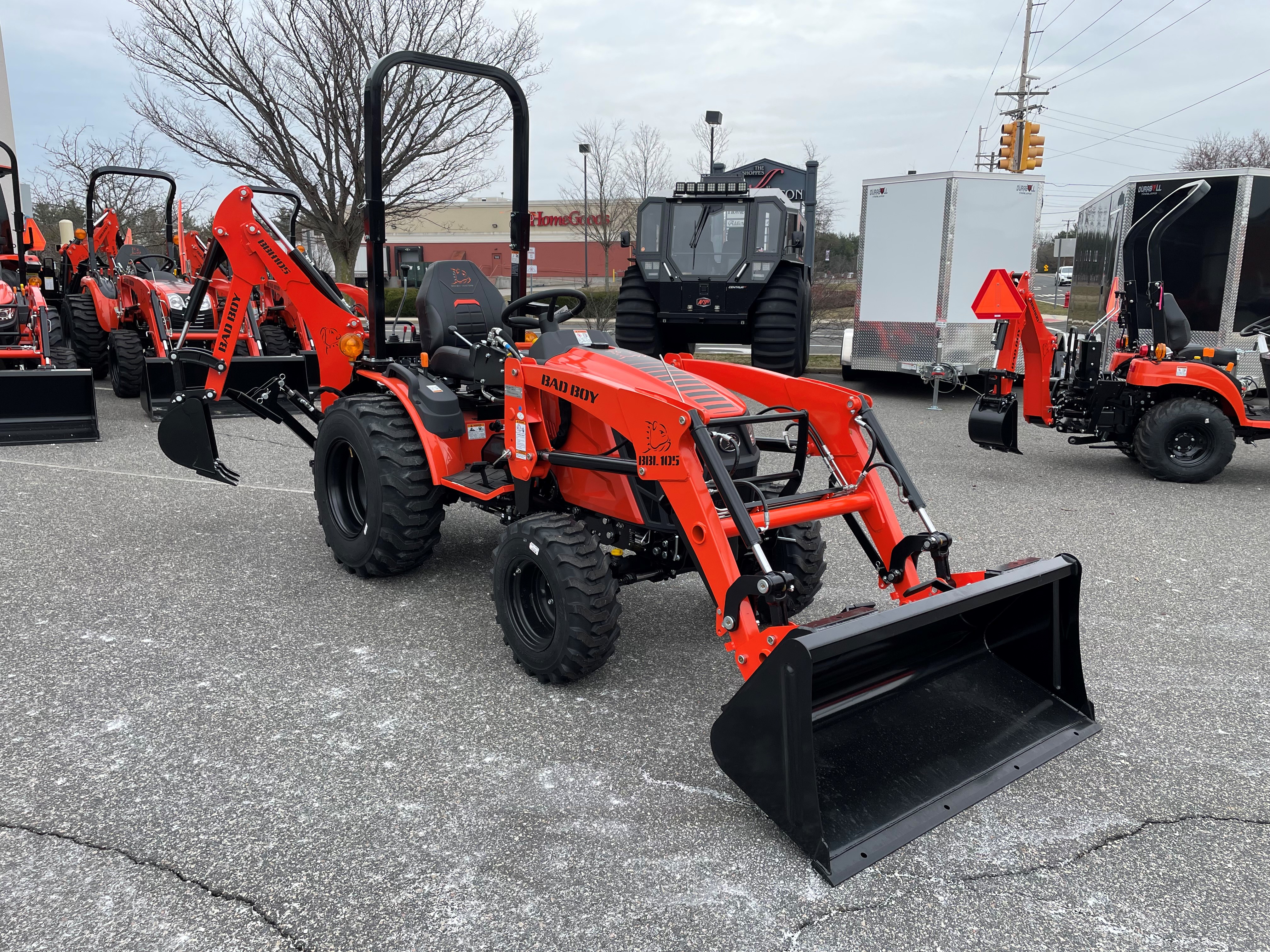 2026 Bad Boy Tractors BB1025HILB w/Industrial Tires and Loaders and Backhoe for sale on Searchshop