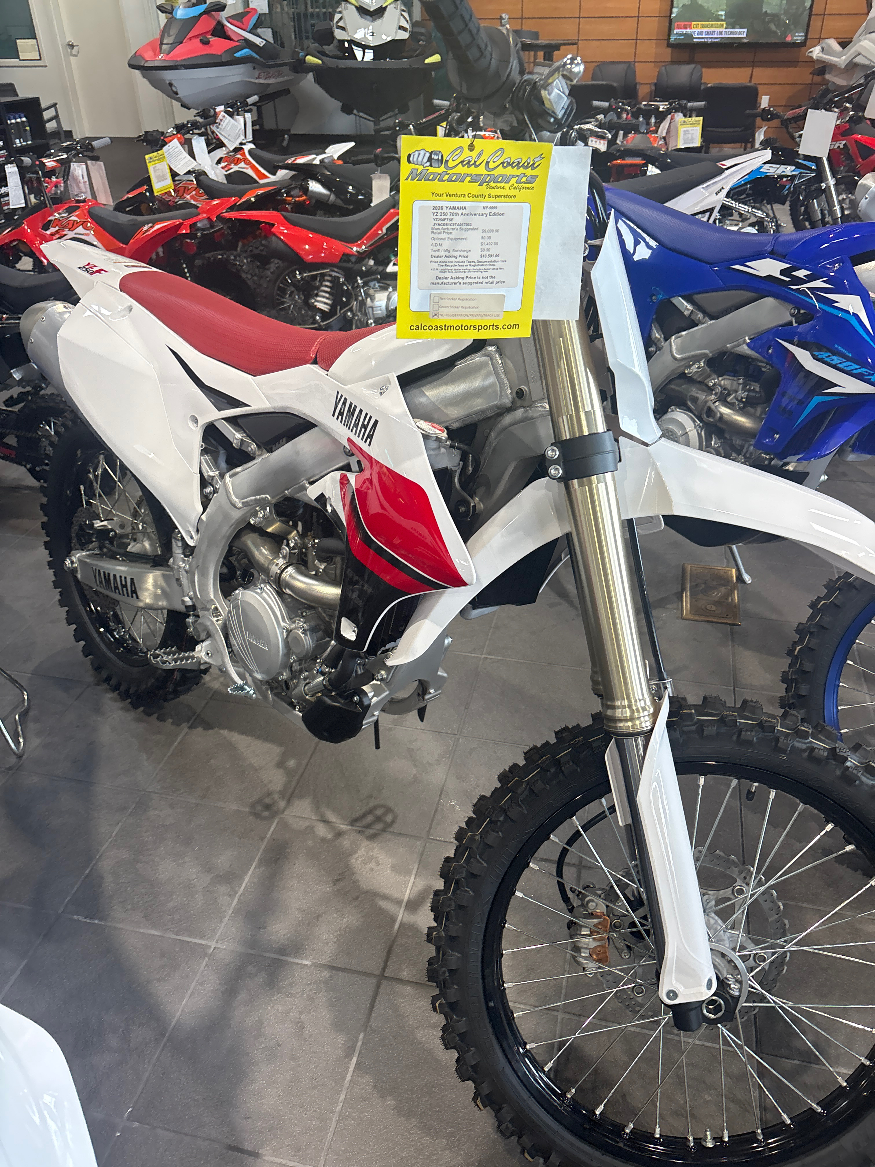 Shop Yamaha Cal Coast Motorsports Ventura, CA (805) 642-0900