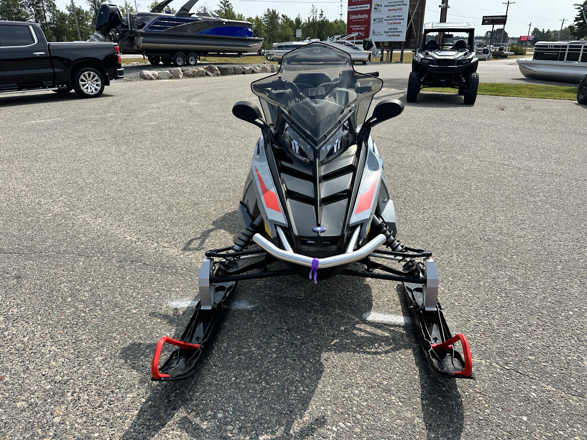 2024 Polaris 550 VOYAGEUR ADVENTURE 144 ES - GRY/RED-RAW-RAW-STD - Photo 4