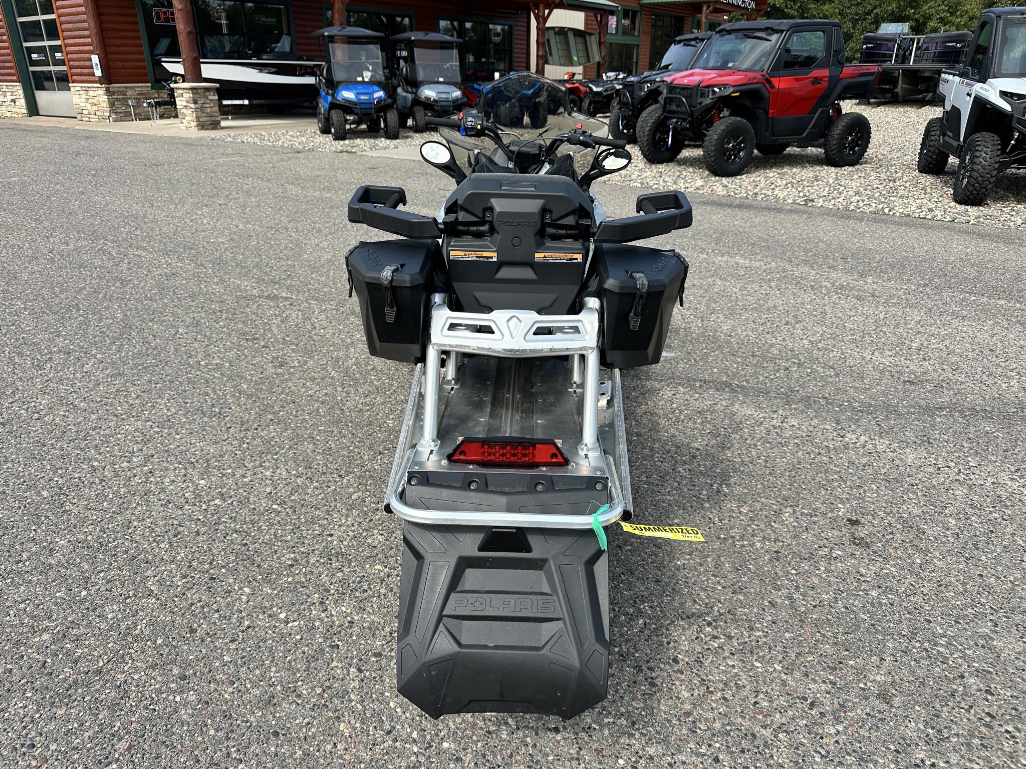2024 Polaris 550 VOYAGEUR ADVENTURE 144 ES - GRY/RED-RAW-RAW-STD - Photo 7