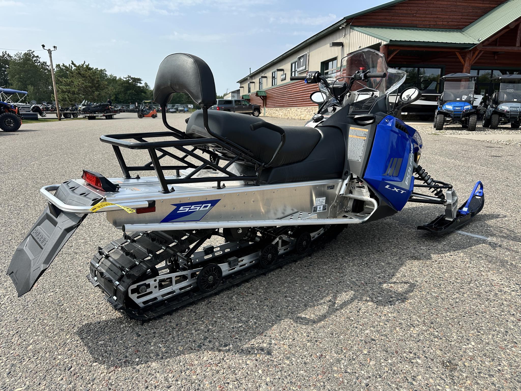 2024 Polaris 550 VOYAGEUR LXT 144 ES - BLU/BLK-RAW-RAW-STD - Photo 7