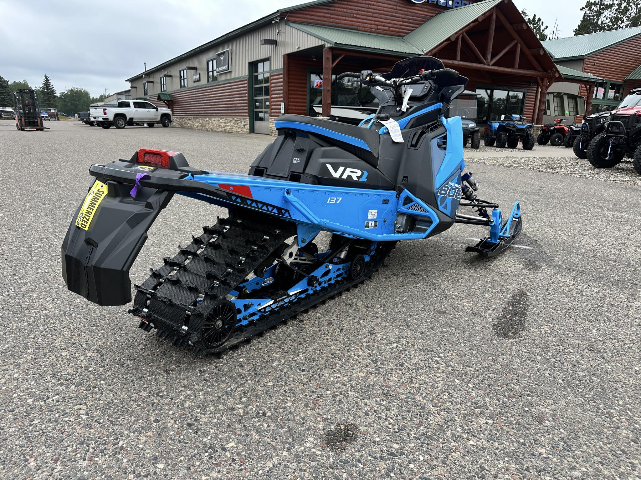 2024 Polaris BOOST INDY VR1 137 ES - BLU/BLU-BLU-BLU-7s - Photo 8