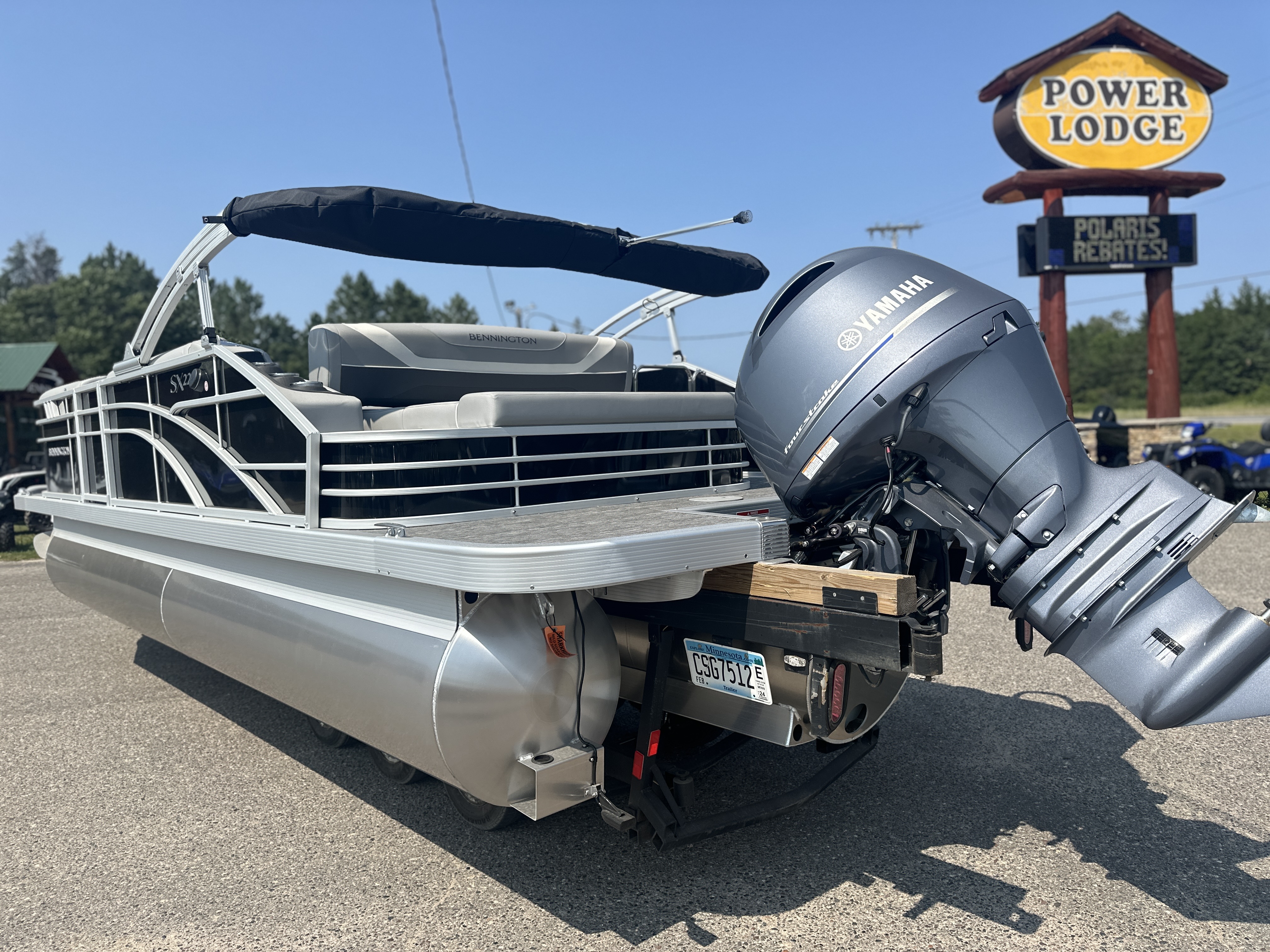 2024 Bennington 22 SX - SWINGBACK SPS - F150XB - TRITOON - Photo 2