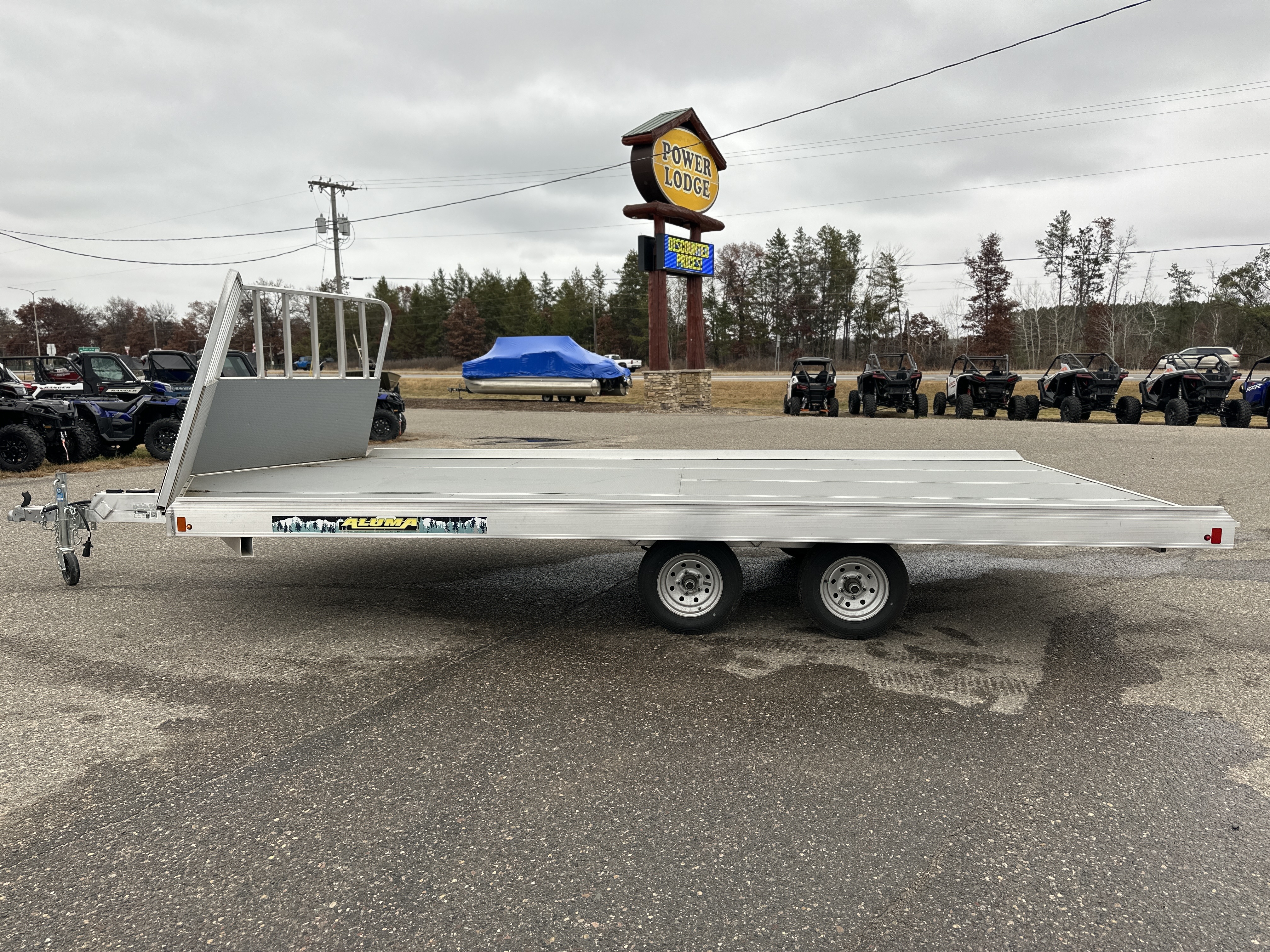 2023 Aluma 8616D 3 PLACE DRIVE ON SNOWMOBILE