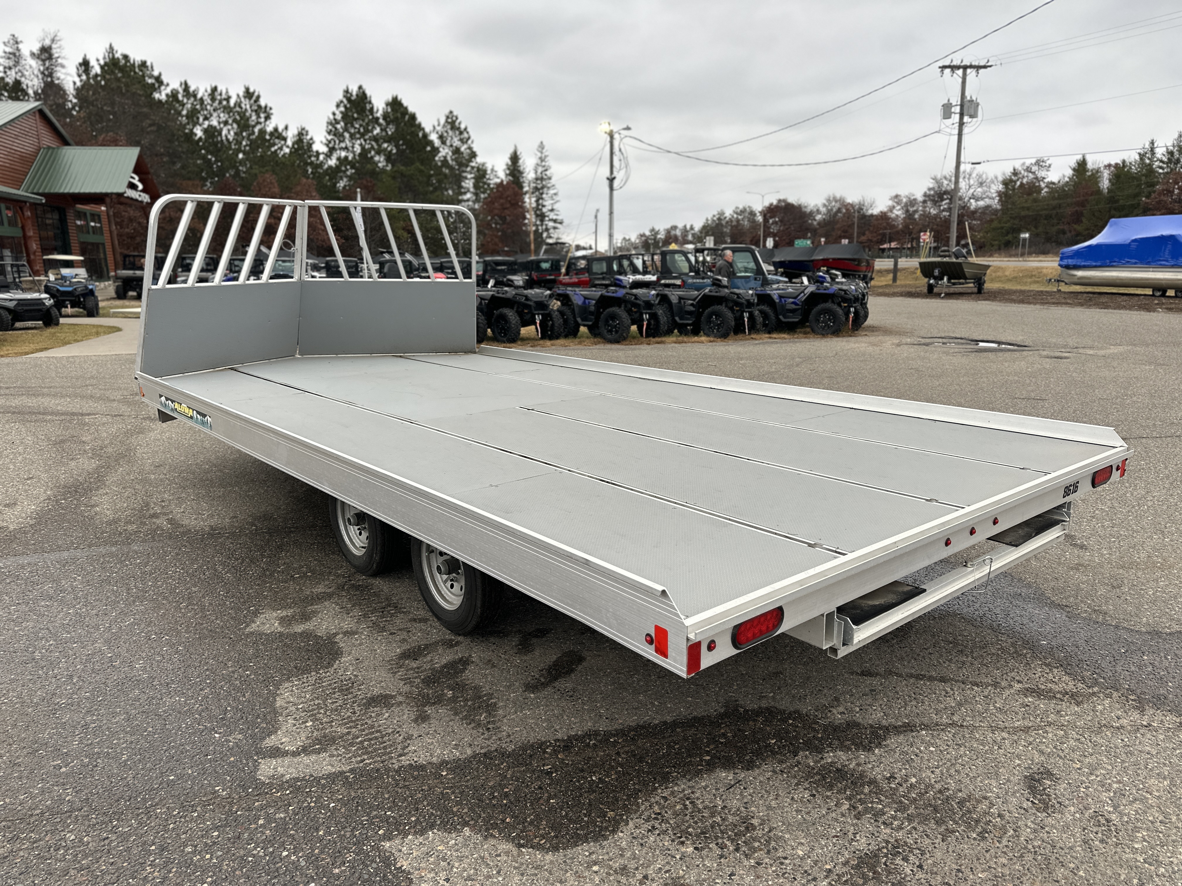 2023 Aluma 8616D 3 PLACE DRIVE ON SNOWMOBILE - Photo 2