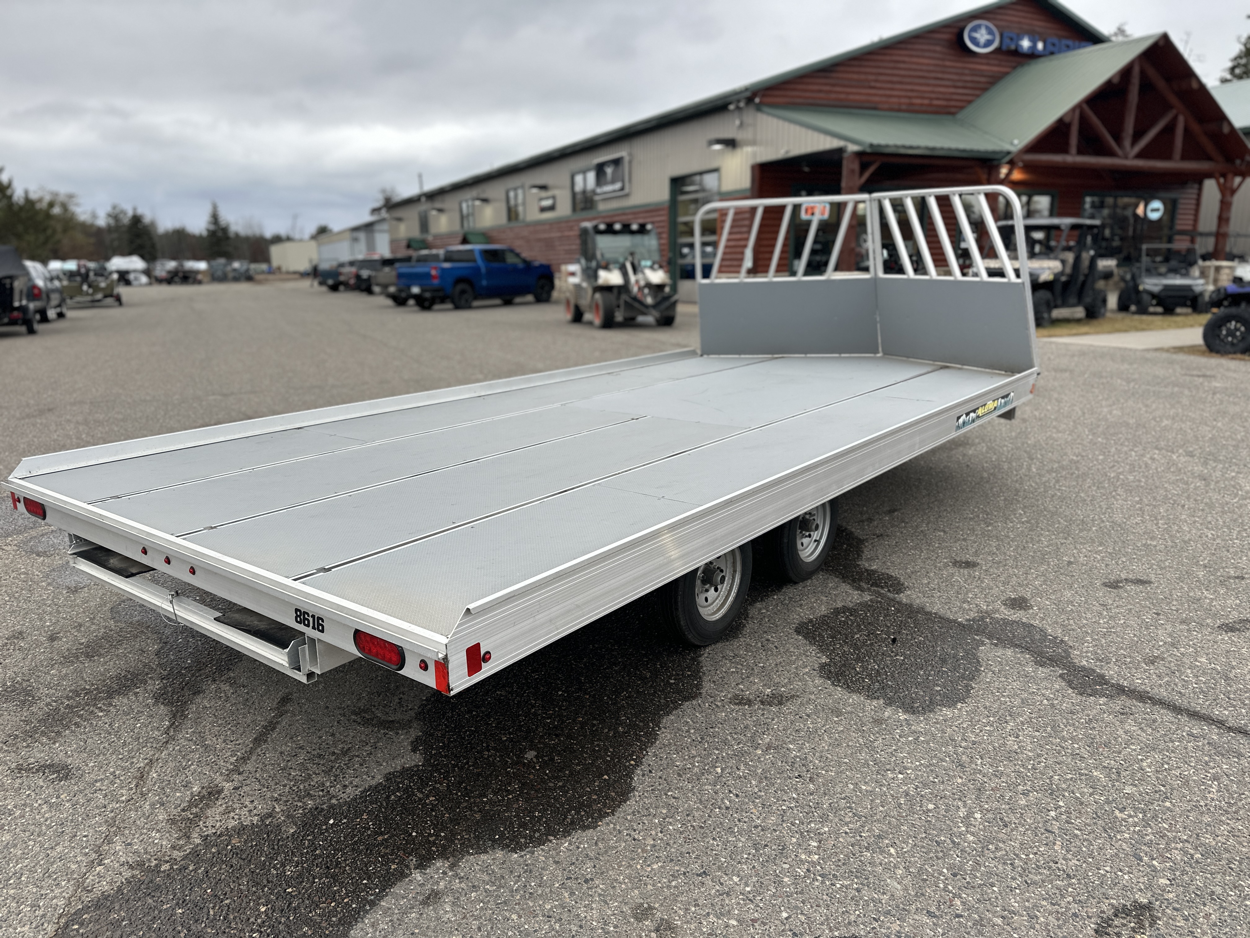 2023 Aluma 8616D 3 PLACE DRIVE ON SNOWMOBILE - Photo 4