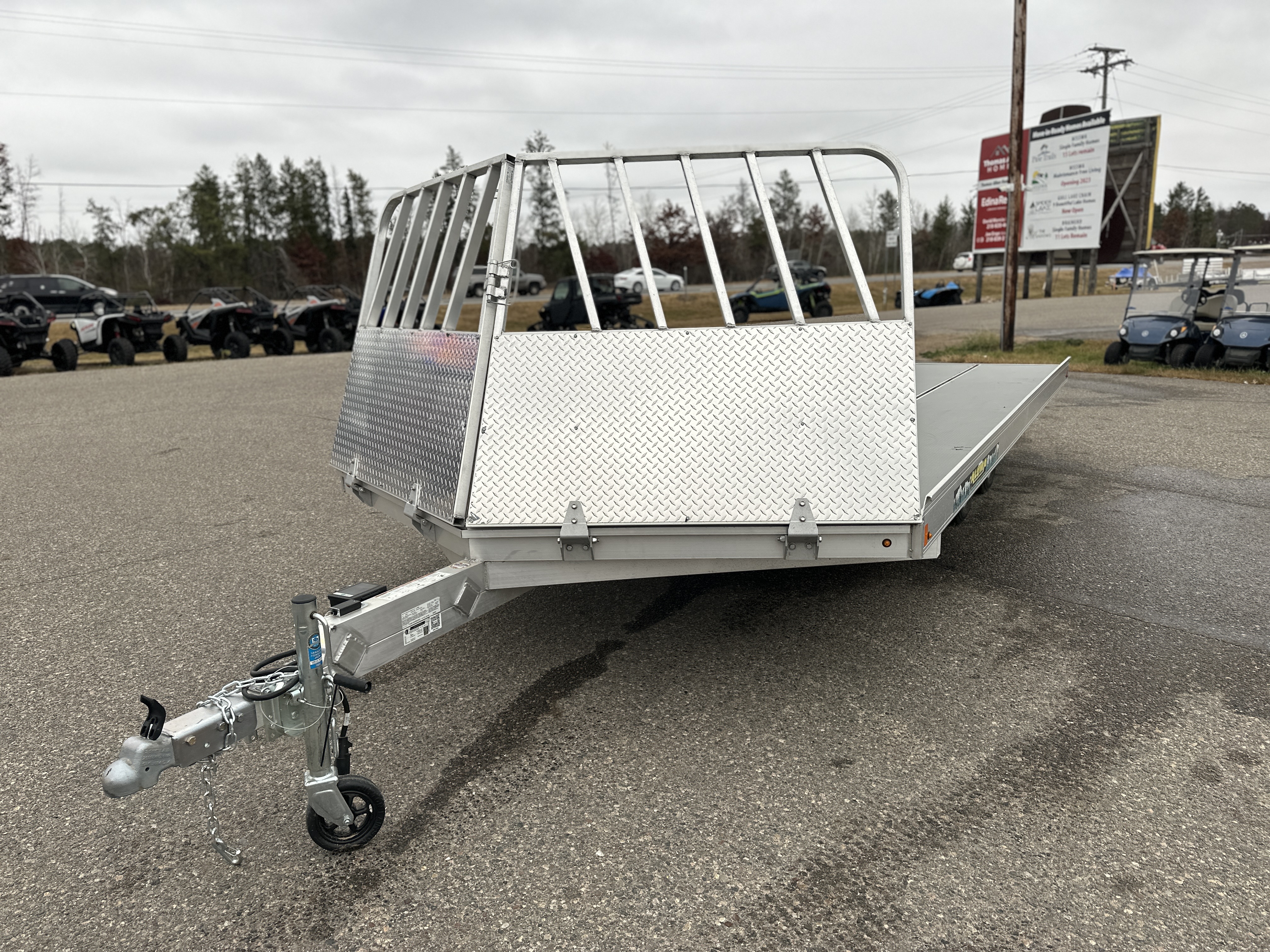 2023 Aluma 8616D 3 PLACE DRIVE ON SNOWMOBILE - Photo 8