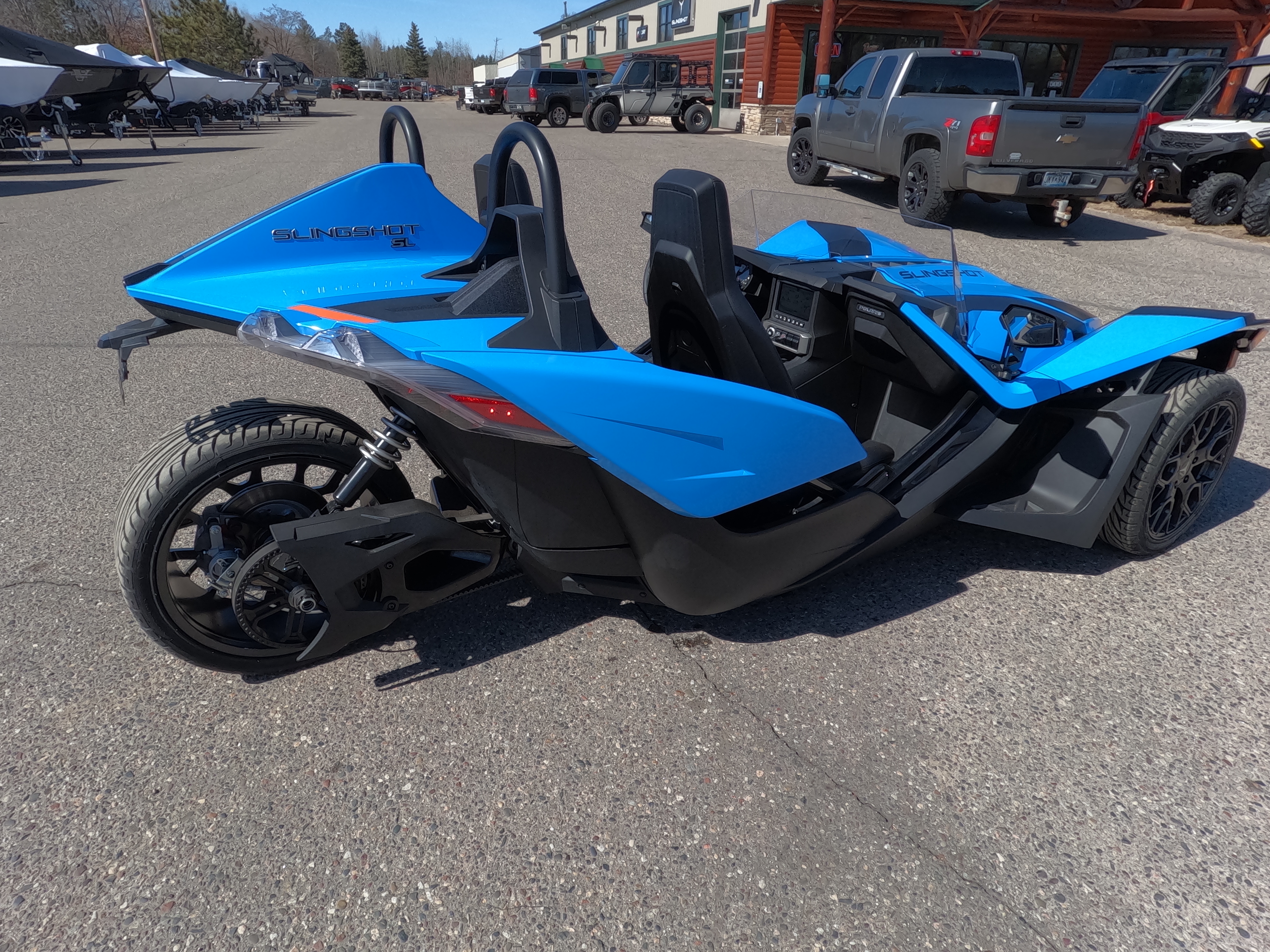 2024 Polaris SLINGSHOT SL MANUAL - BLUE PEARL - Photo 4