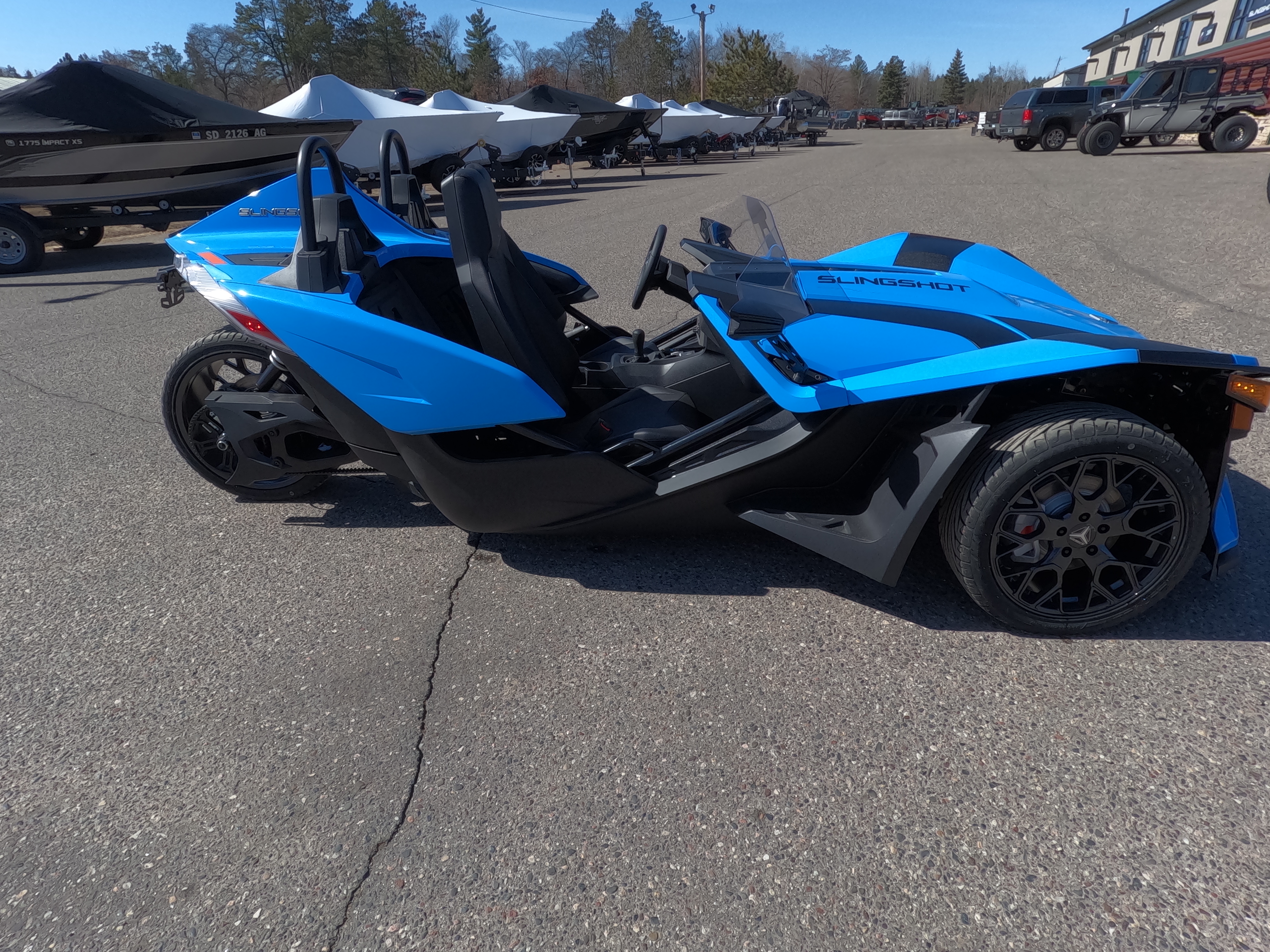 2024 Polaris SLINGSHOT SL MANUAL - BLUE PEARL - Photo 5