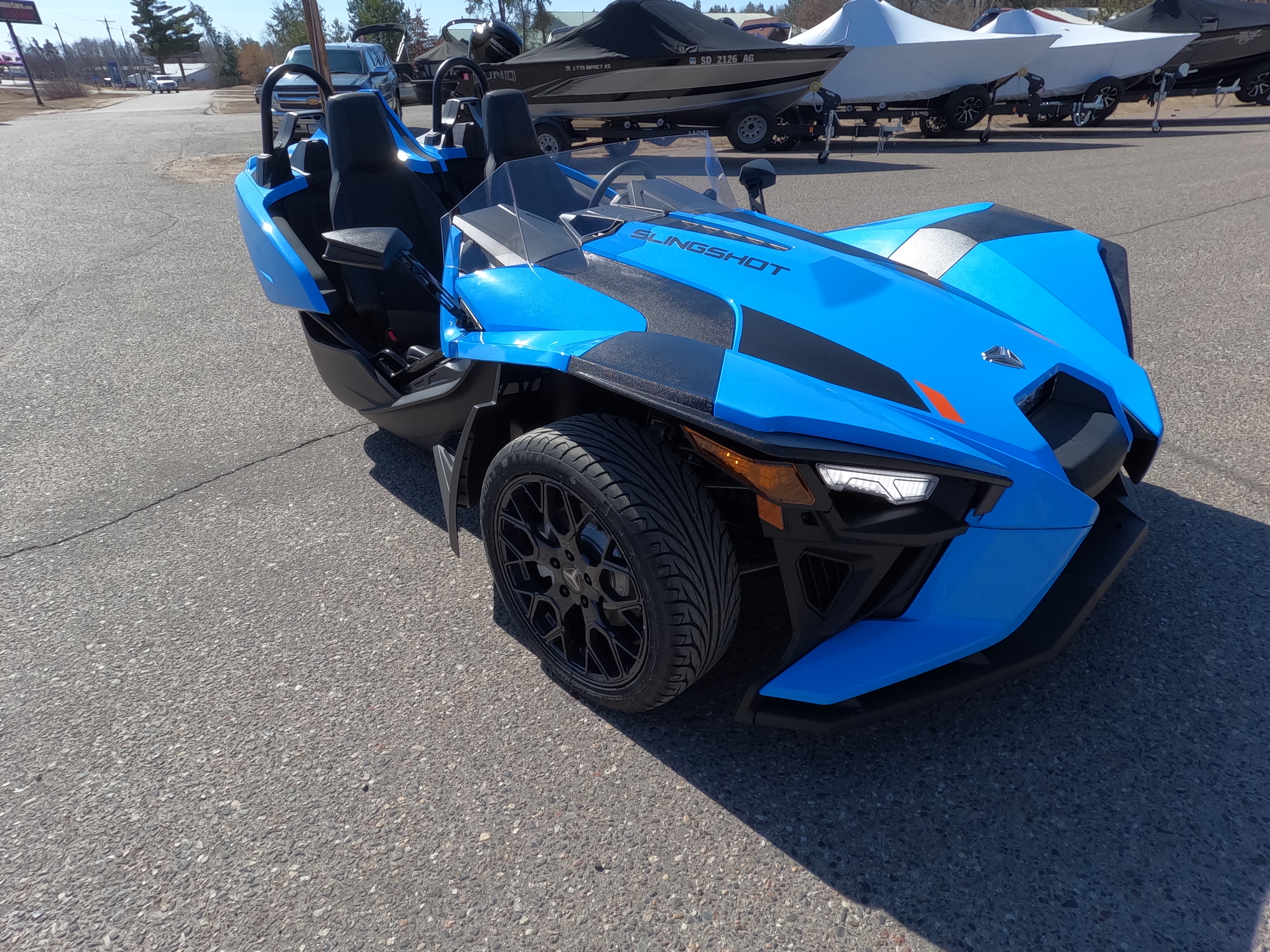 2024 Polaris SLINGSHOT SL MANUAL - BLUE PEARL - Photo 6