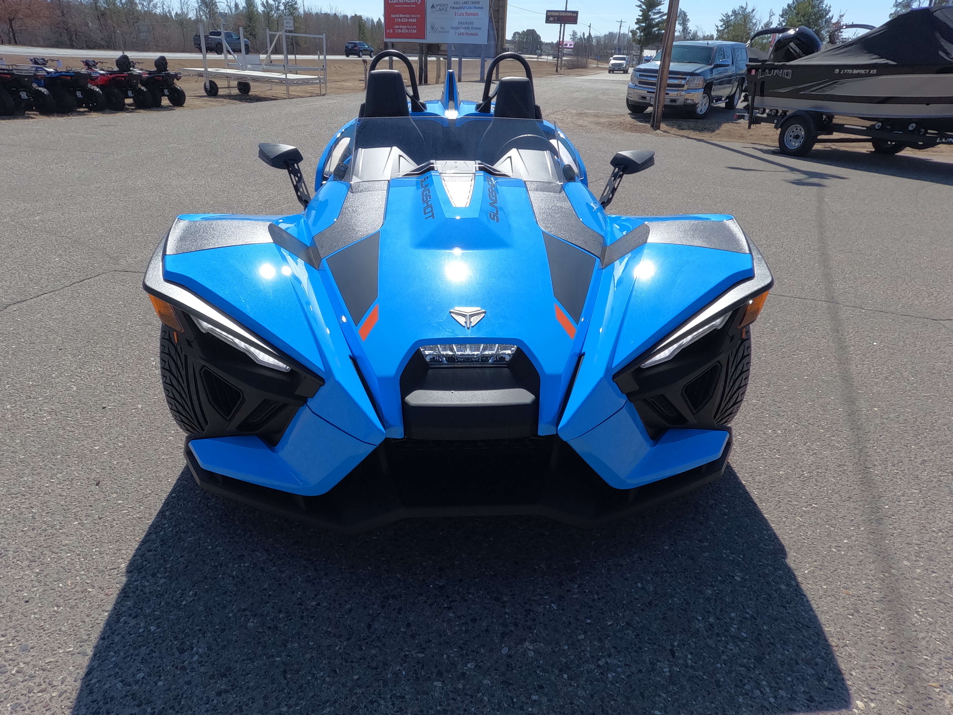 2024 Polaris SLINGSHOT SL MANUAL - BLUE PEARL - Photo 7