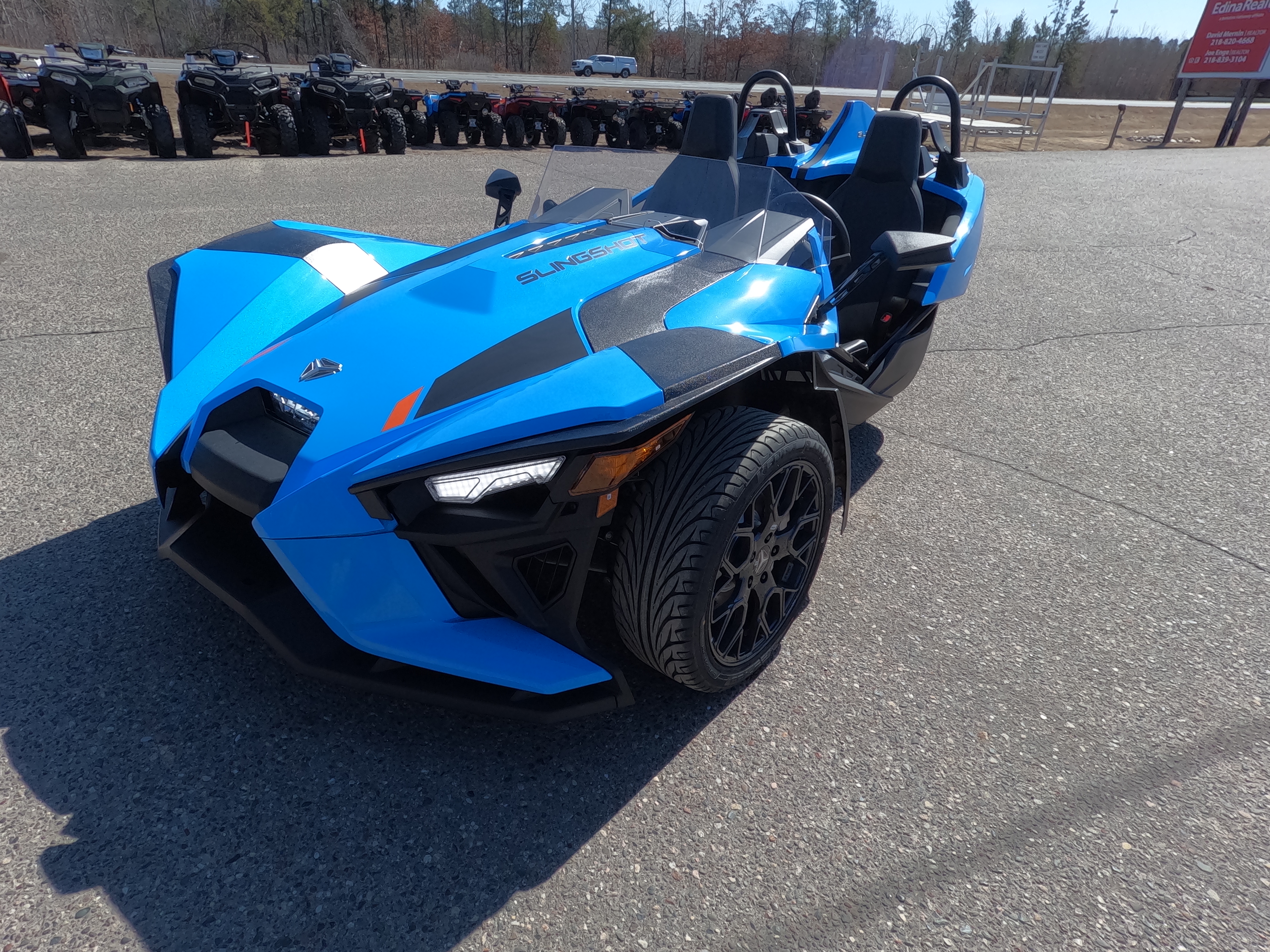 2024 Polaris SLINGSHOT SL MANUAL - BLUE PEARL - Photo 8