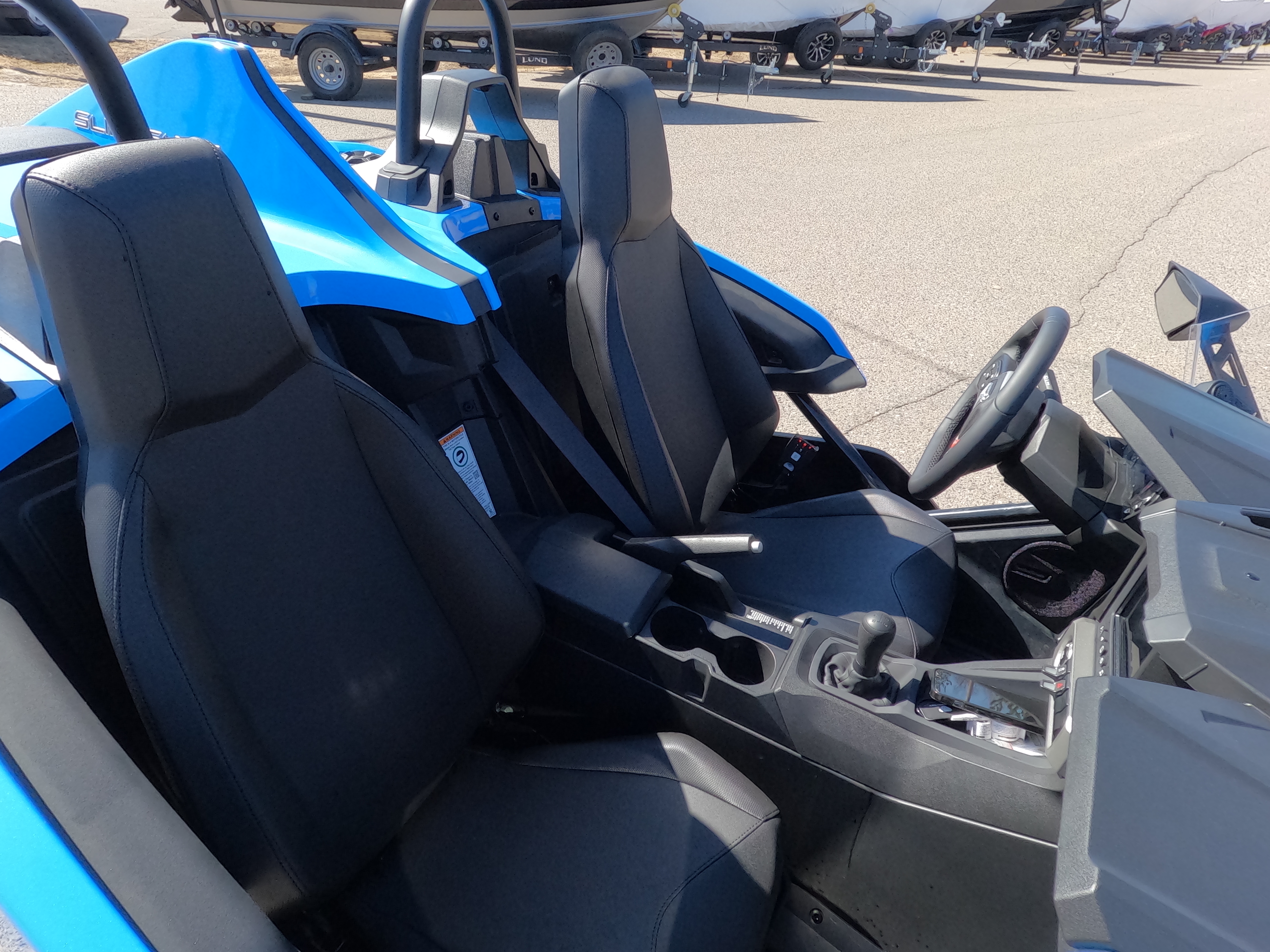 2024 Polaris SLINGSHOT SL MANUAL - BLUE PEARL - Photo 10