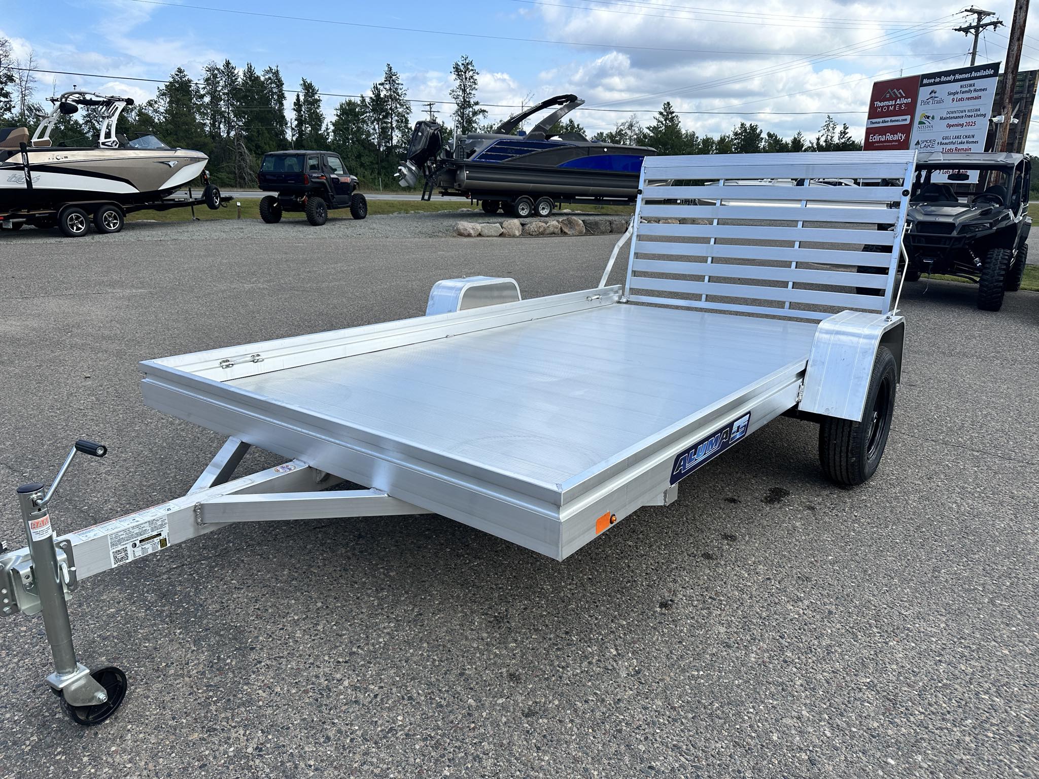 2026 Aluma 7800ES Series Utility Trailer 7812ESA-S-TG - Photo 3