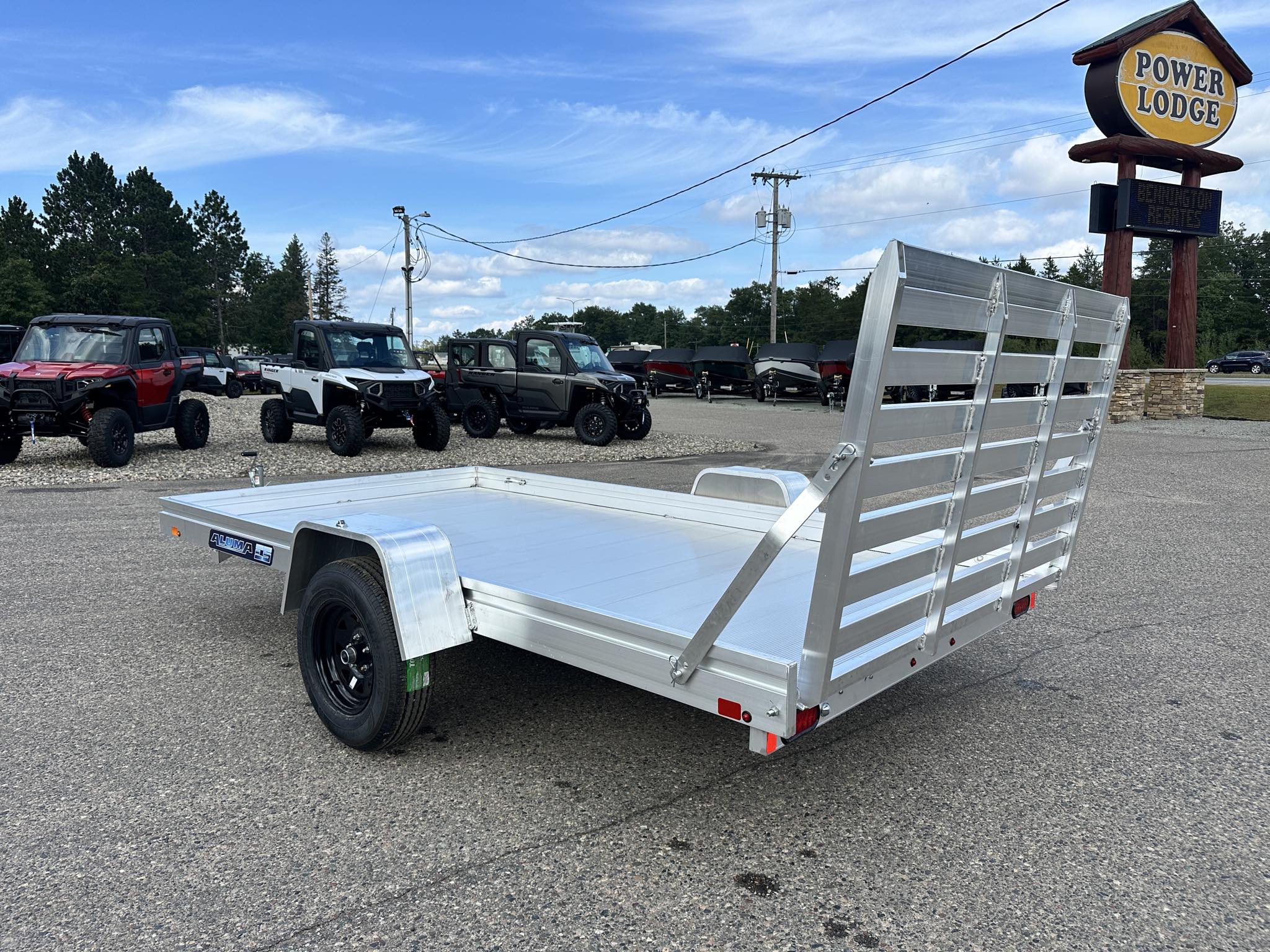 2026 Aluma 7800ES Series Utility Trailer 7812ESA-S-TG - Photo 6