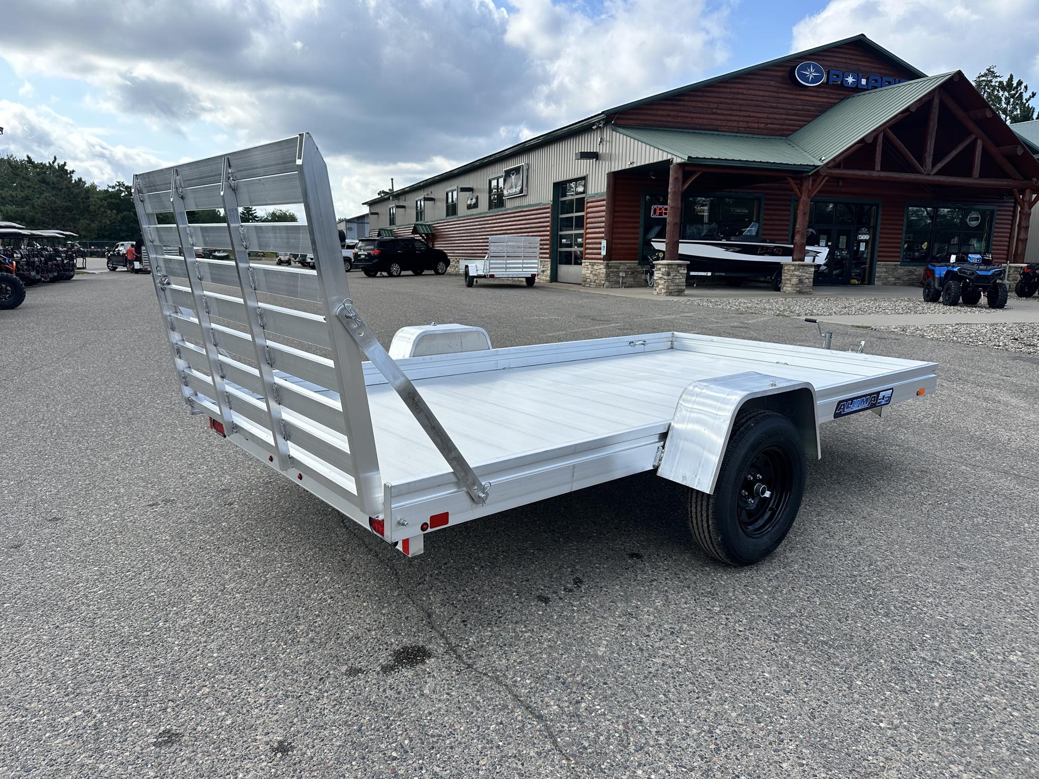 2026 Aluma 7800ES Series Utility Trailer 7812ESA-S-TG - Photo 7