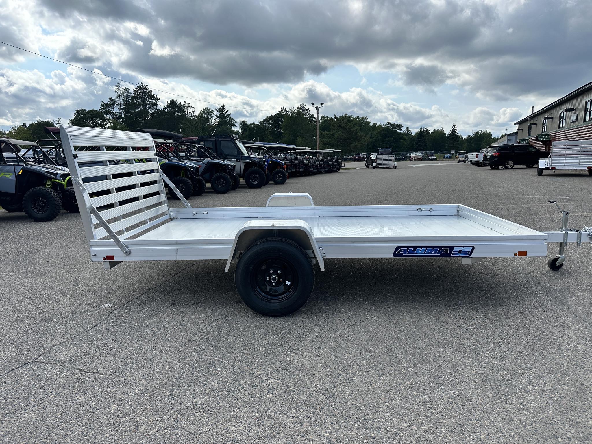 2026 Aluma 7800ES Series Utility Trailer 7812ESA-S-TG - Photo 8