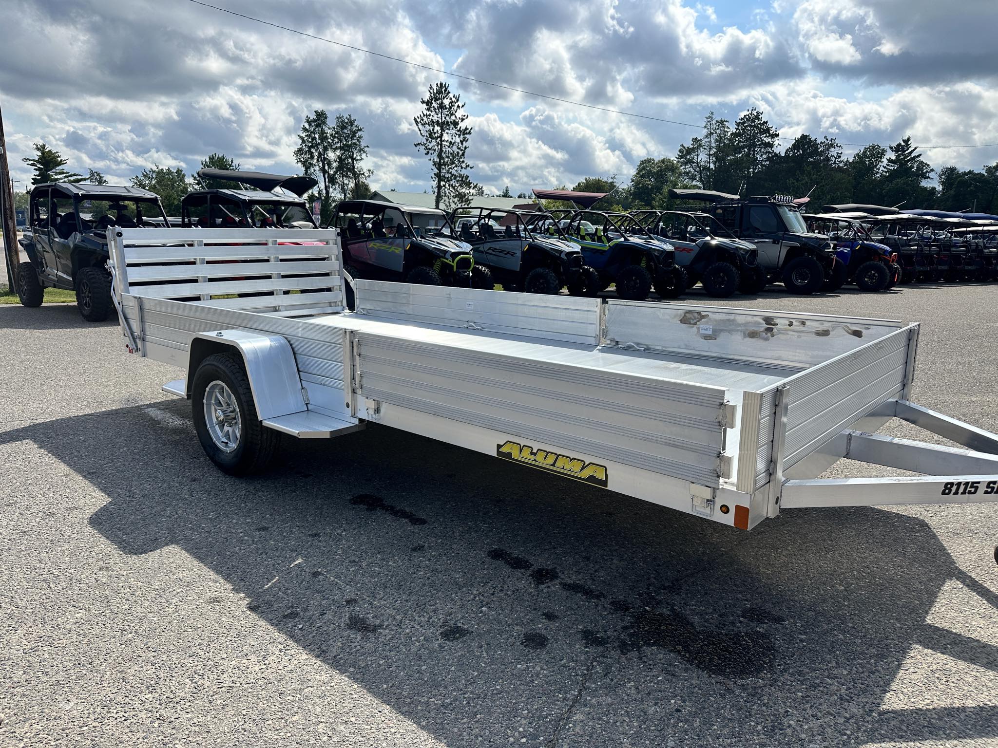 2026 Aluma BT Utility Trailer 8115S-R-BT - Photo 3