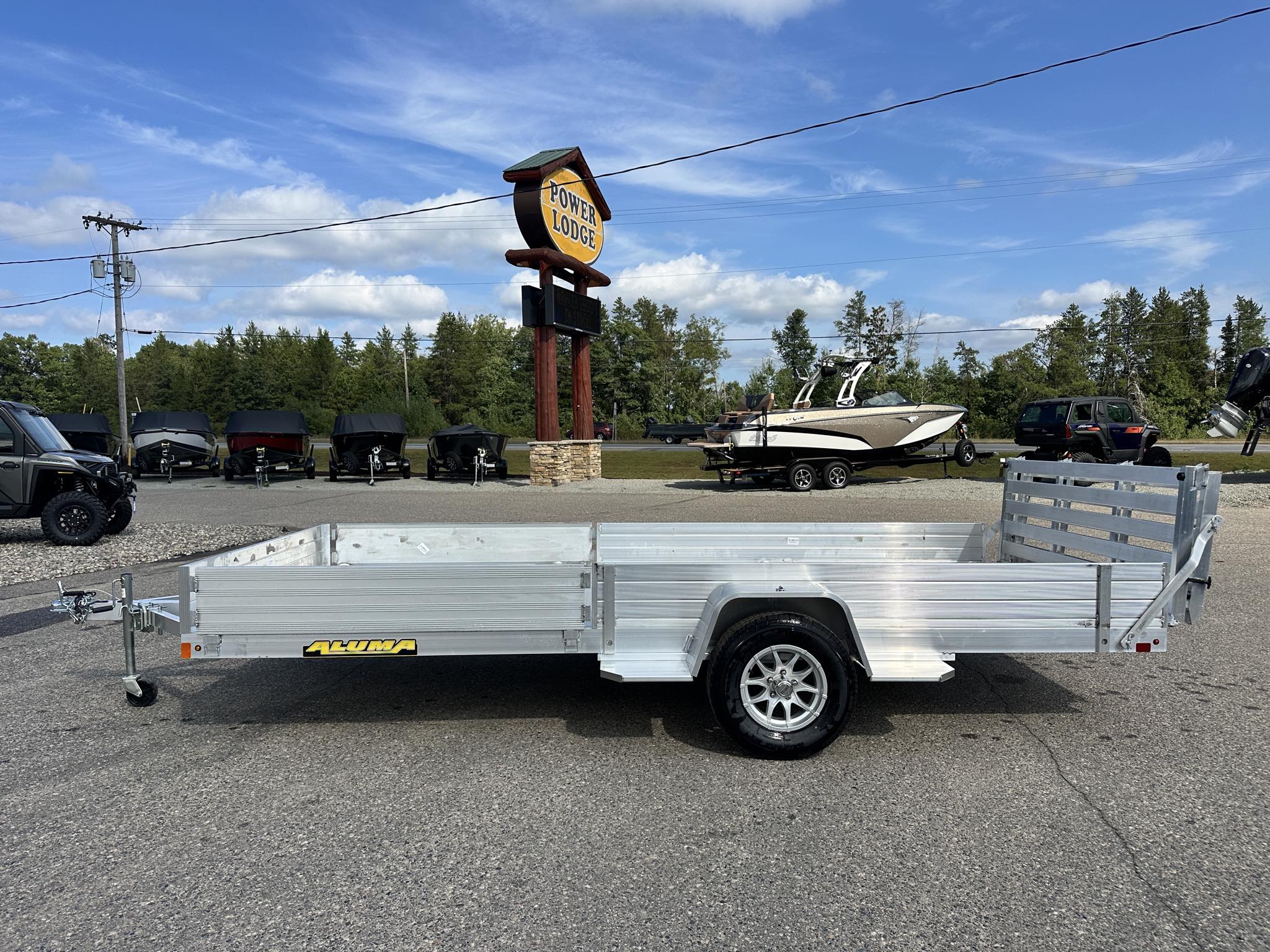 2026 Aluma BT Utility Trailer 8115S-R-BT