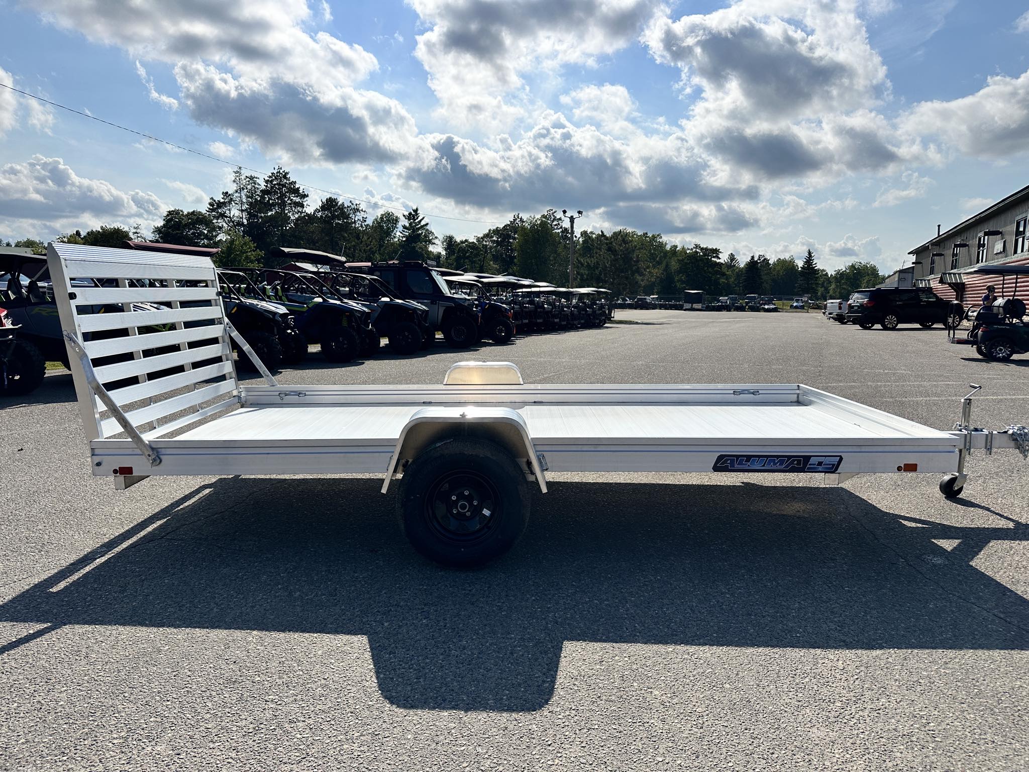 2026 Aluma 7800ES Series Utility Trailer 7814ESA-S-TG - Photo 5