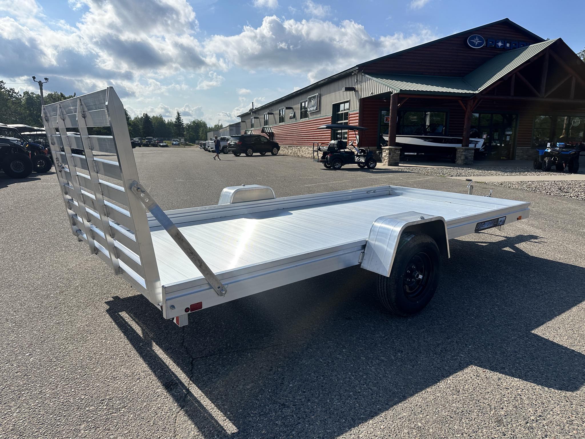 2026 Aluma 7800ES Series Utility Trailer 7814ESA-S-TG - Photo 7