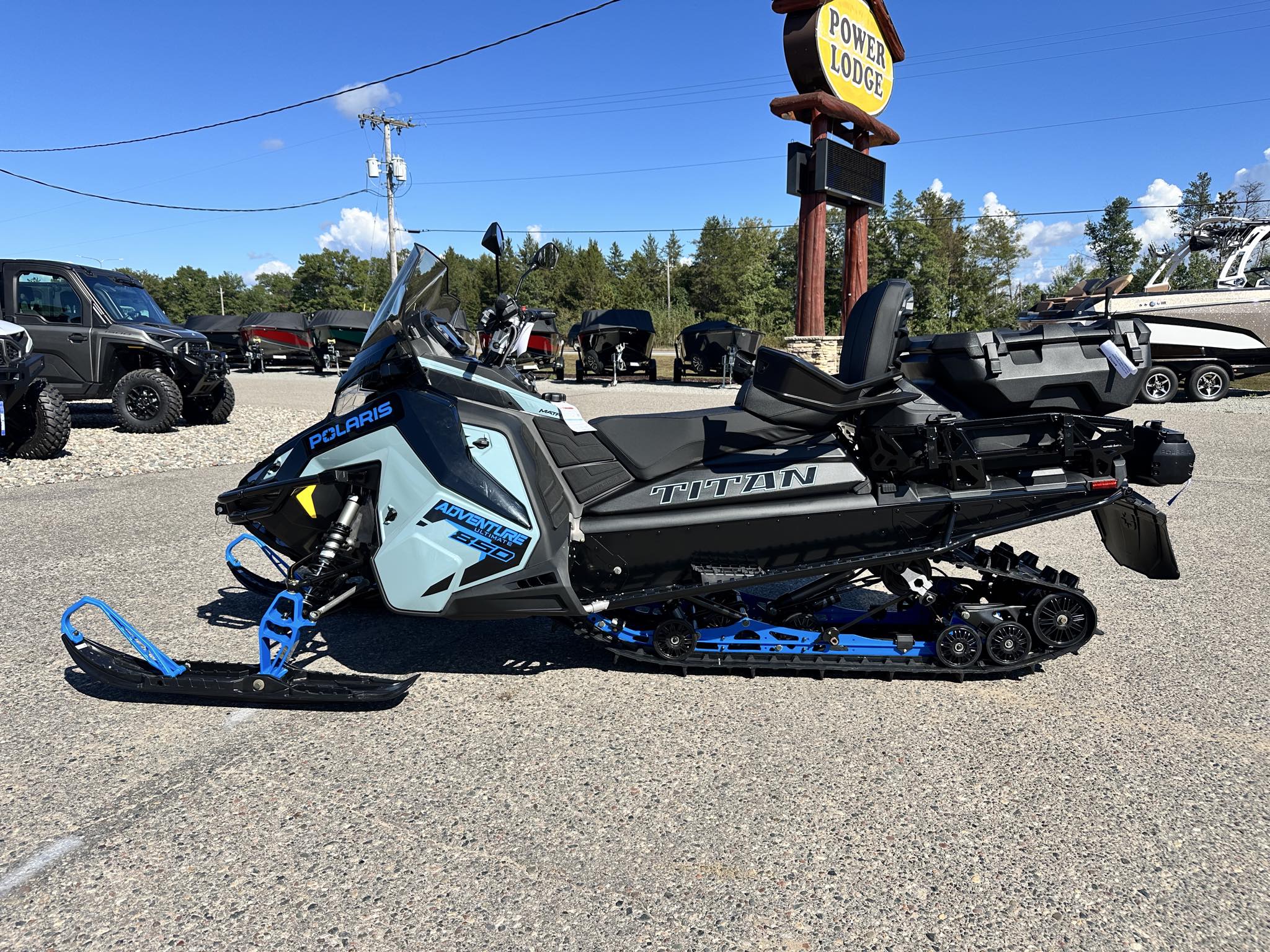 2026 Polaris 850 TITAN ADV ULT 155 - BLU/BLK-BLK-BLU-7S - Photo 2