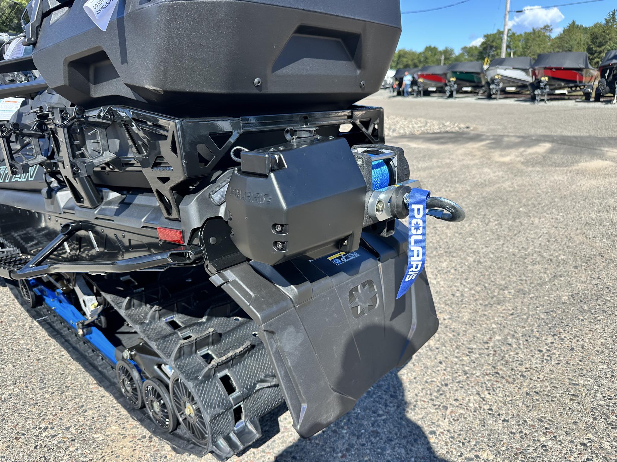 2026 Polaris 850 TITAN ADV ULT 155 - BLU/BLK-BLK-BLU-7S - Photo 4