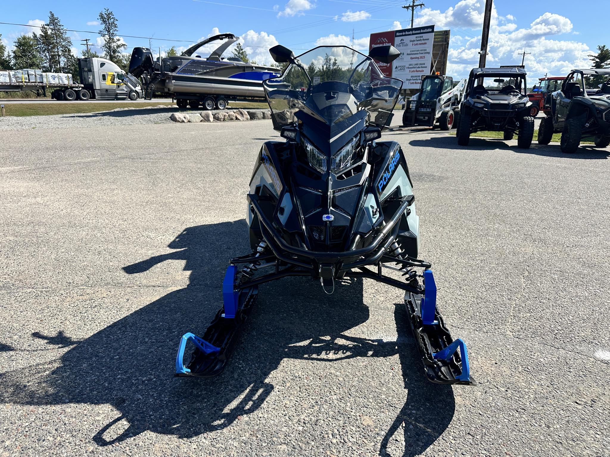 2026 Polaris 850 TITAN ADV ULT 155 - BLU/BLK-BLK-BLU-7S - Photo 7