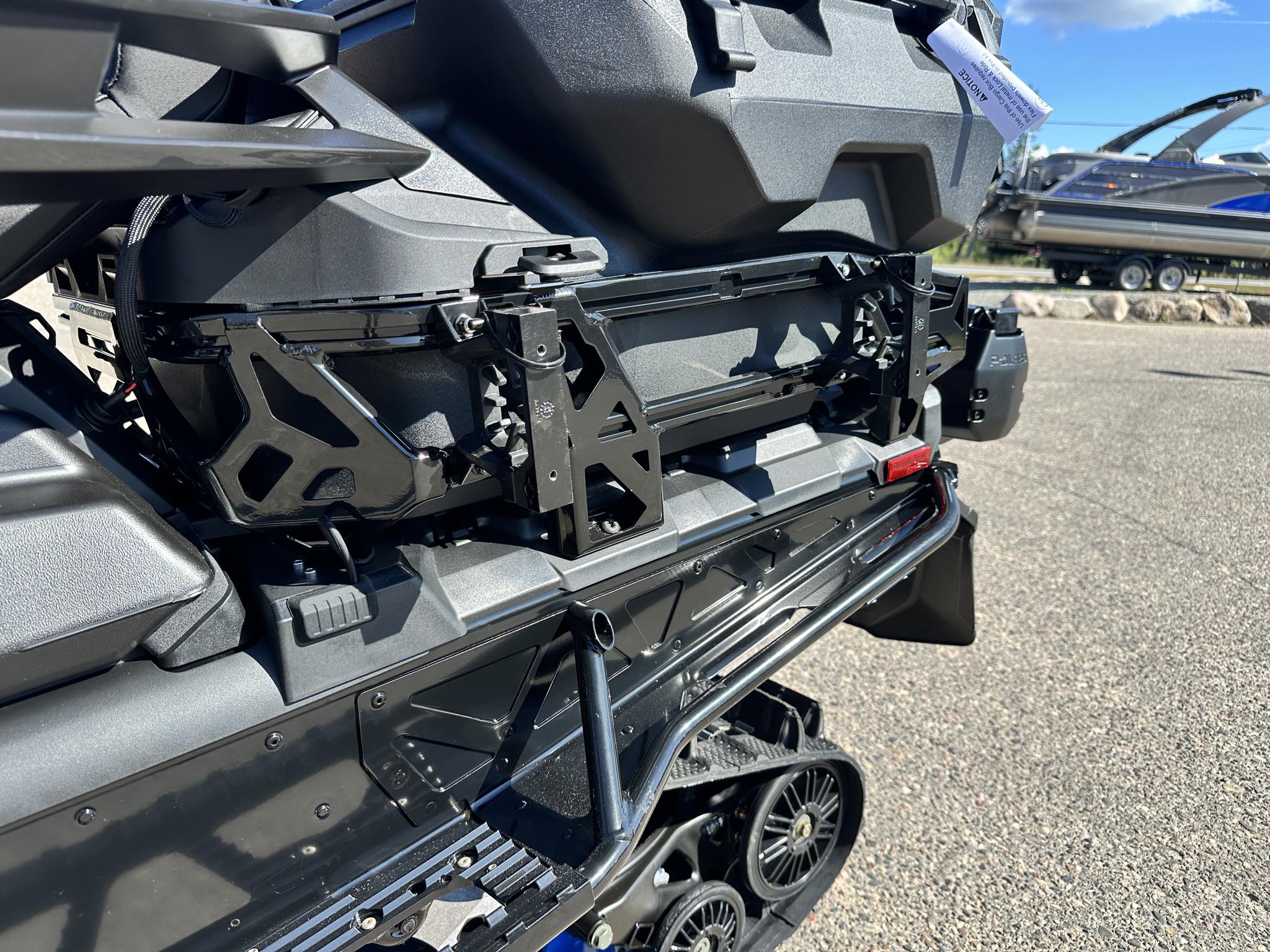 2026 Polaris 850 TITAN ADV ULT 155 - BLU/BLK-BLK-BLU-7S - Photo 8