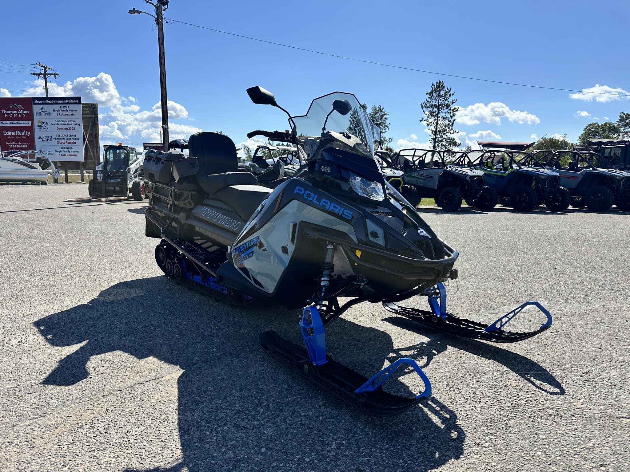 2026 Polaris 850 TITAN ADV ULT 155 - BLU/BLK-BLK-BLU-7S - Photo 12