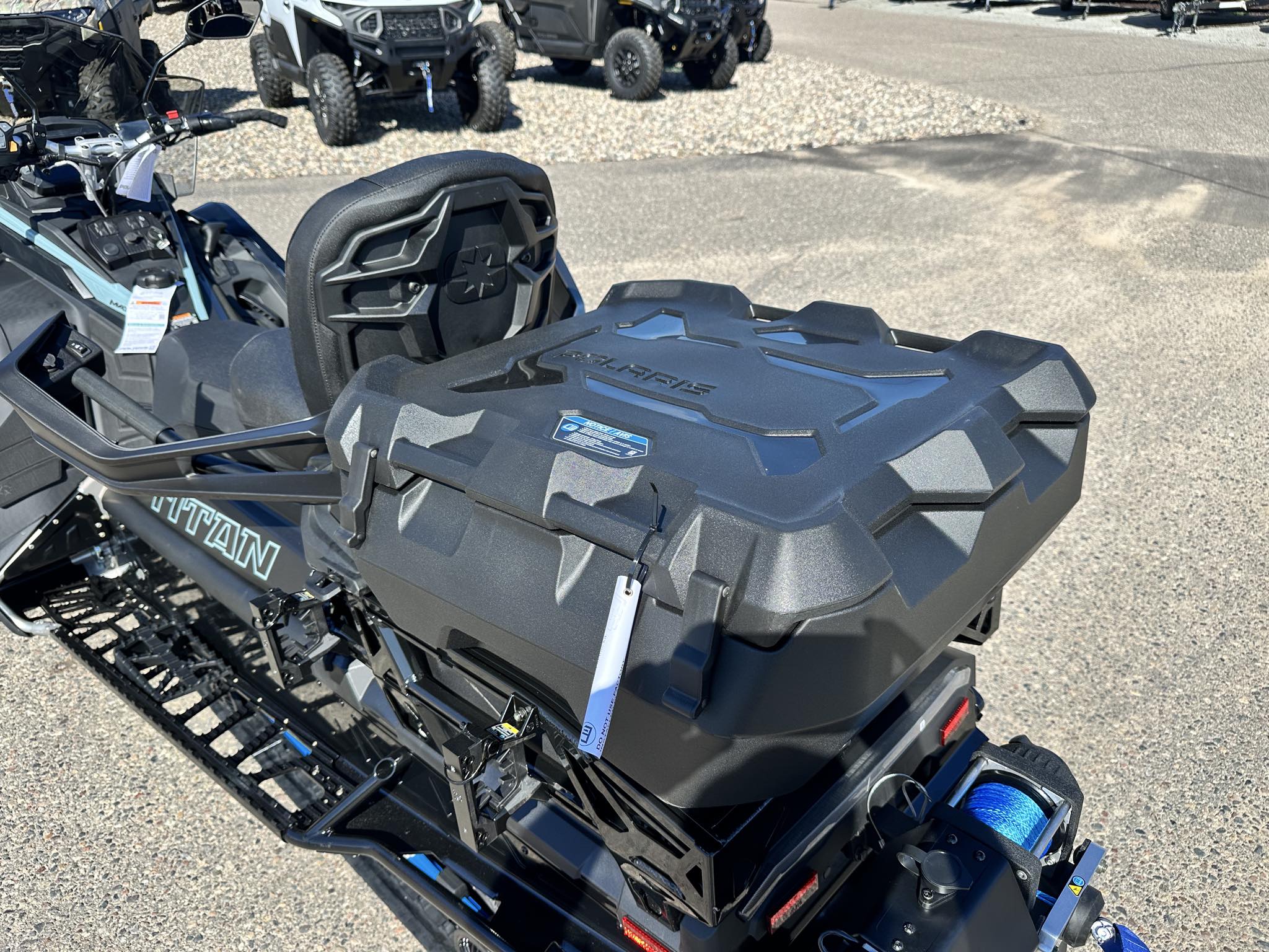 2026 Polaris 850 TITAN ADV ULT 155 - BLU/BLK-BLK-BLU-7S - Photo 13