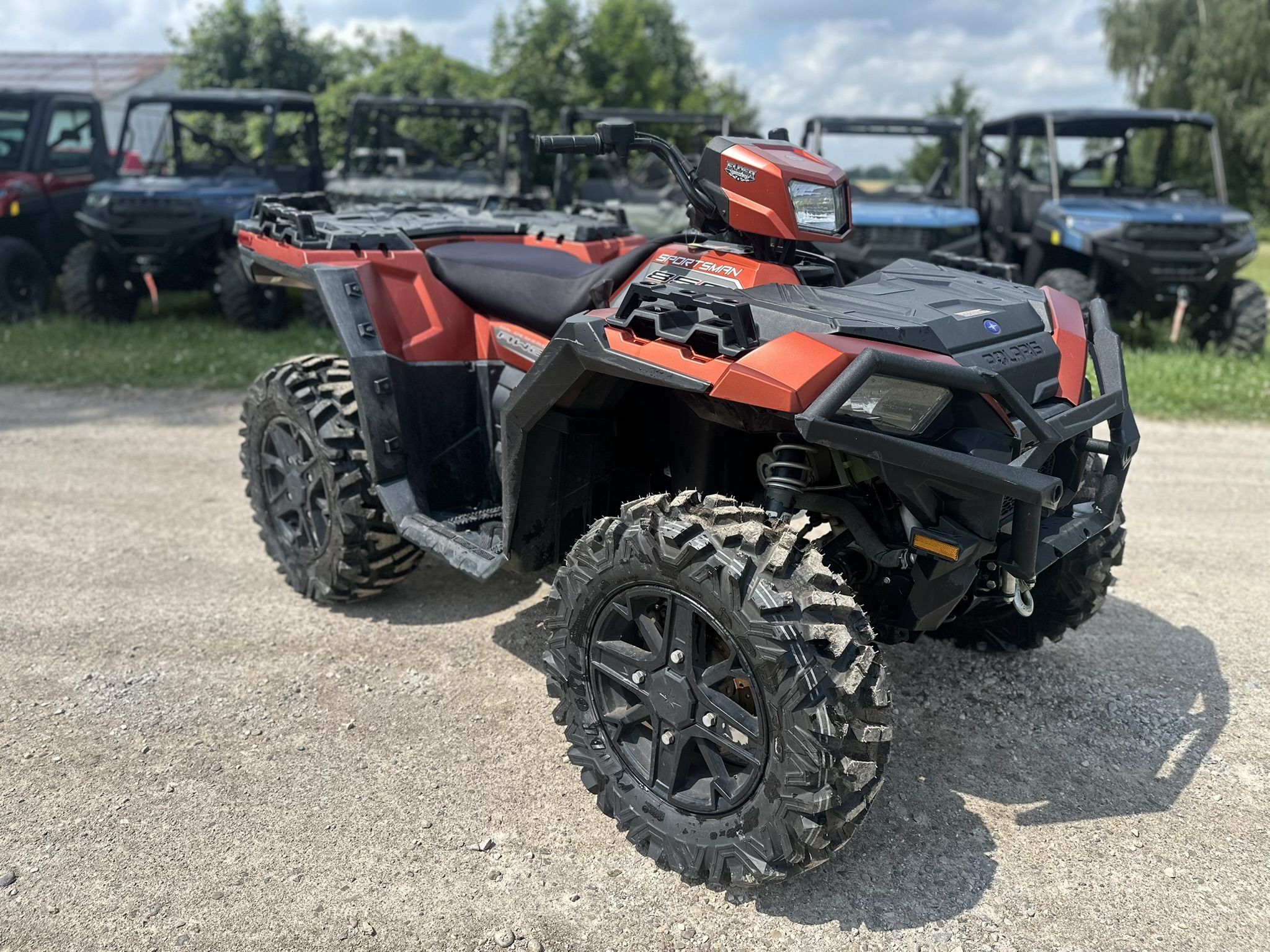 2021 Polaris Sportsman 850 Premium Orange Rust Trail Package - Photo 2
