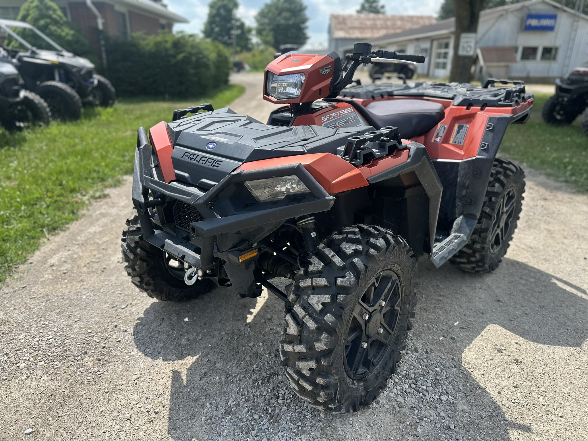 2021 Polaris Sportsman 850 Premium Orange Rust Trail Package - Photo 4