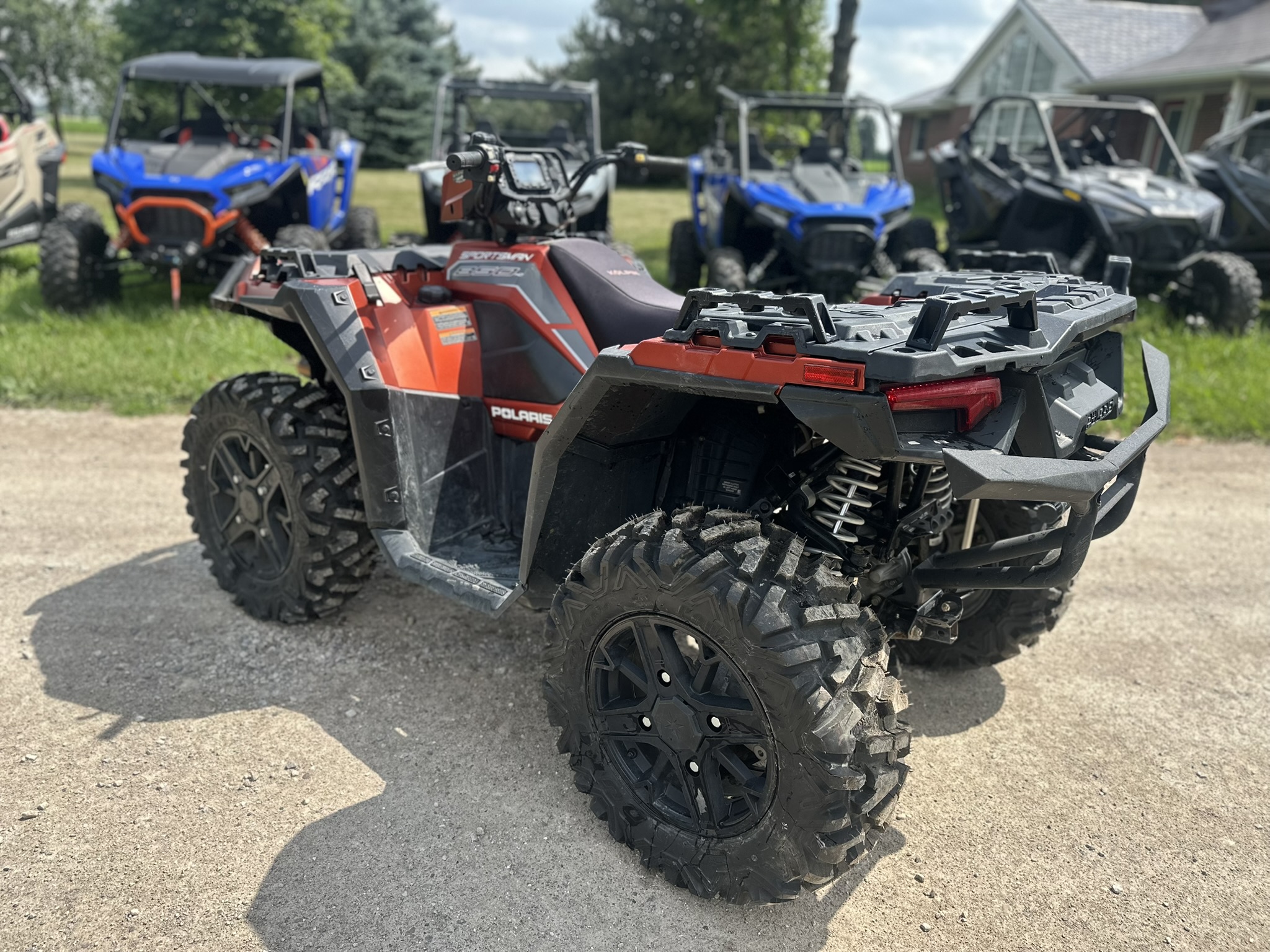 2021 Polaris Sportsman 850 Premium Orange Rust Trail Package - Photo 6