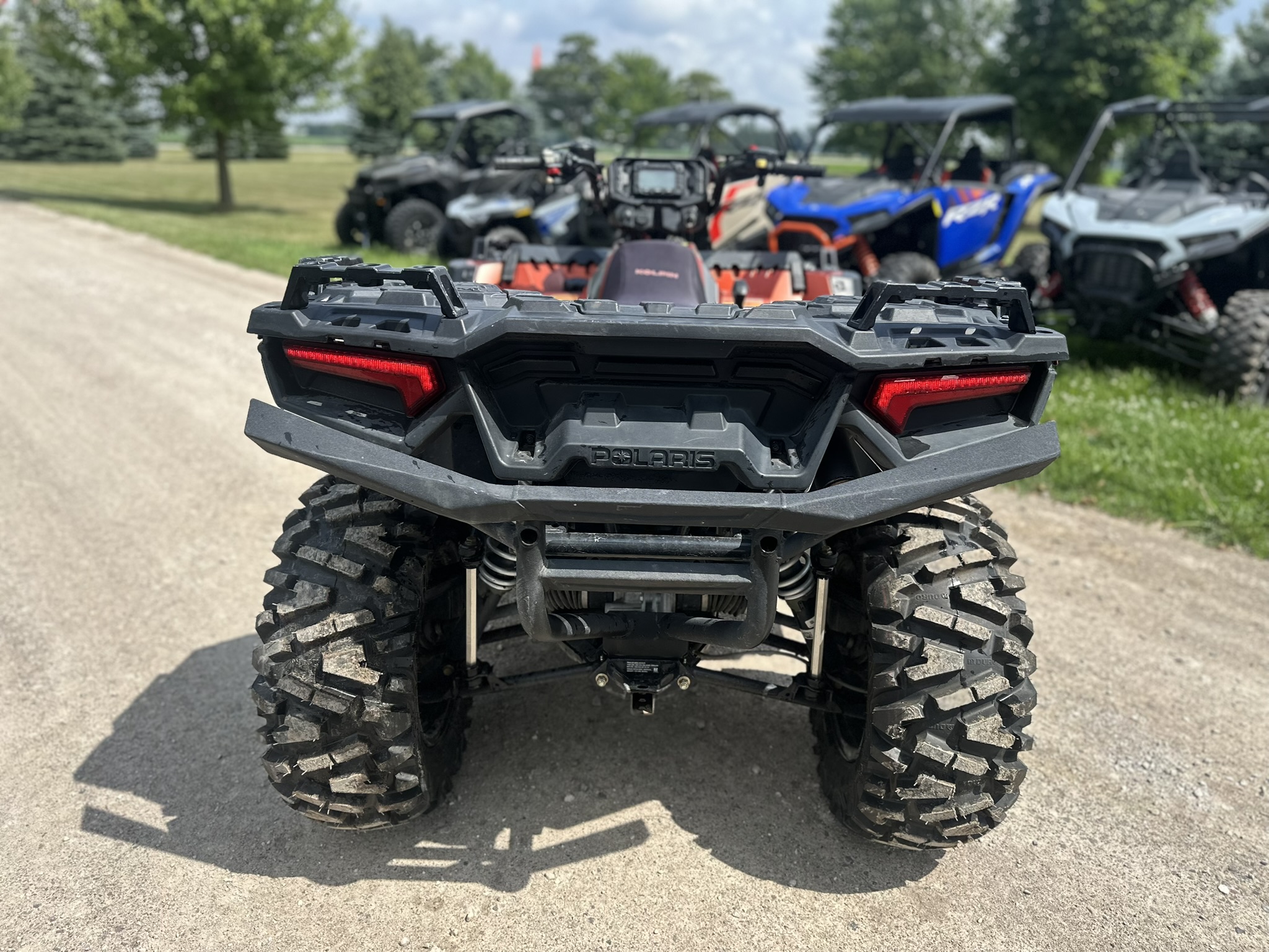 2021 Polaris Sportsman 850 Premium Orange Rust Trail Package - Photo 7