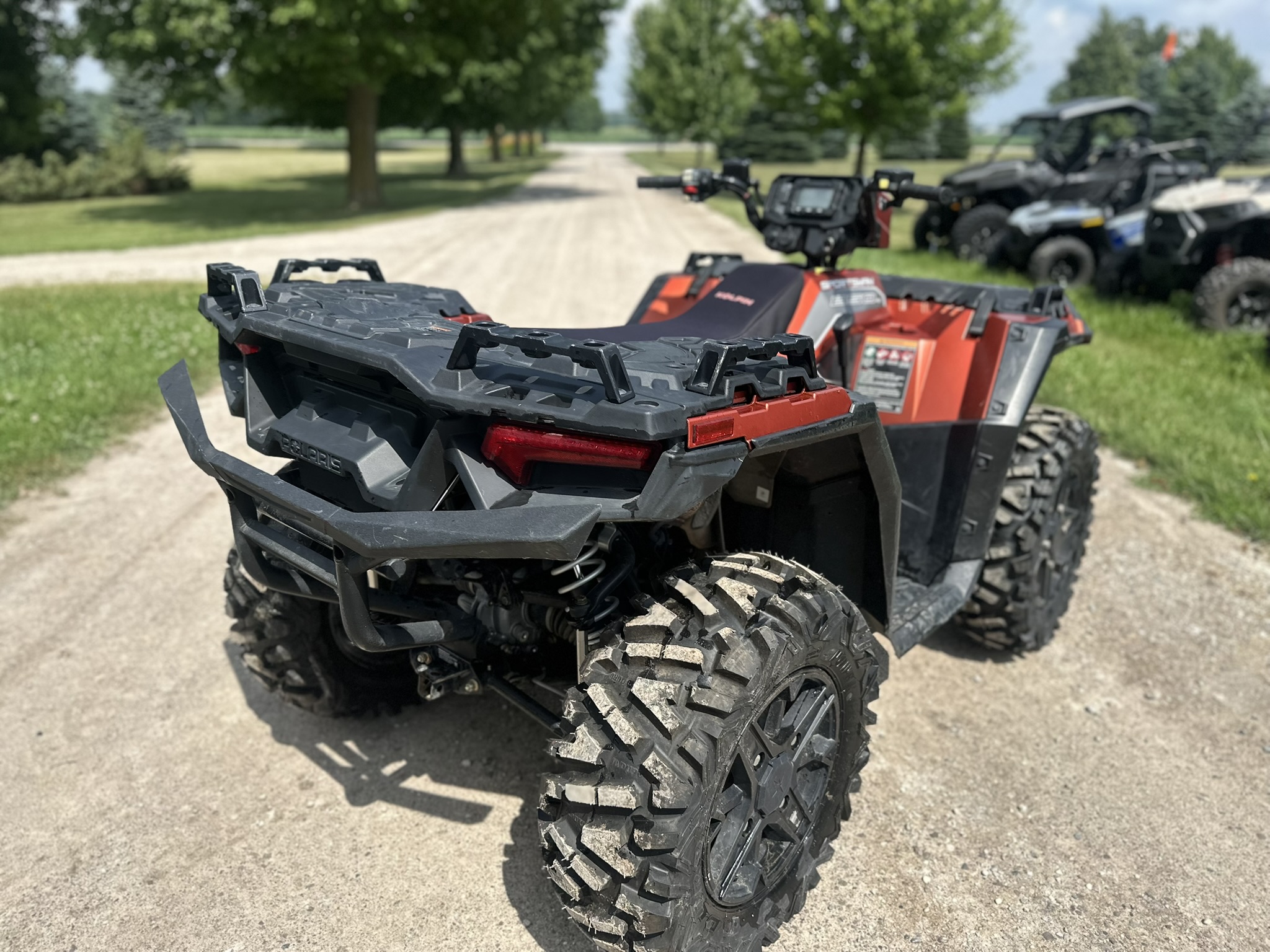 2021 Polaris Sportsman 850 Premium Orange Rust Trail Package - Photo 8