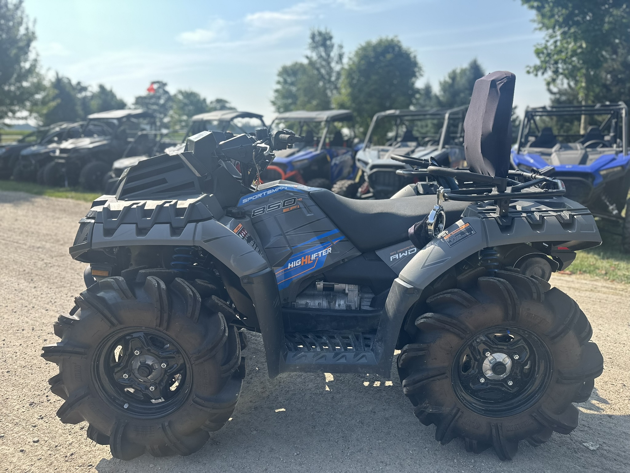2023 Polaris Sportsman 850 High Lifter Titanium Metallic - Photo 6