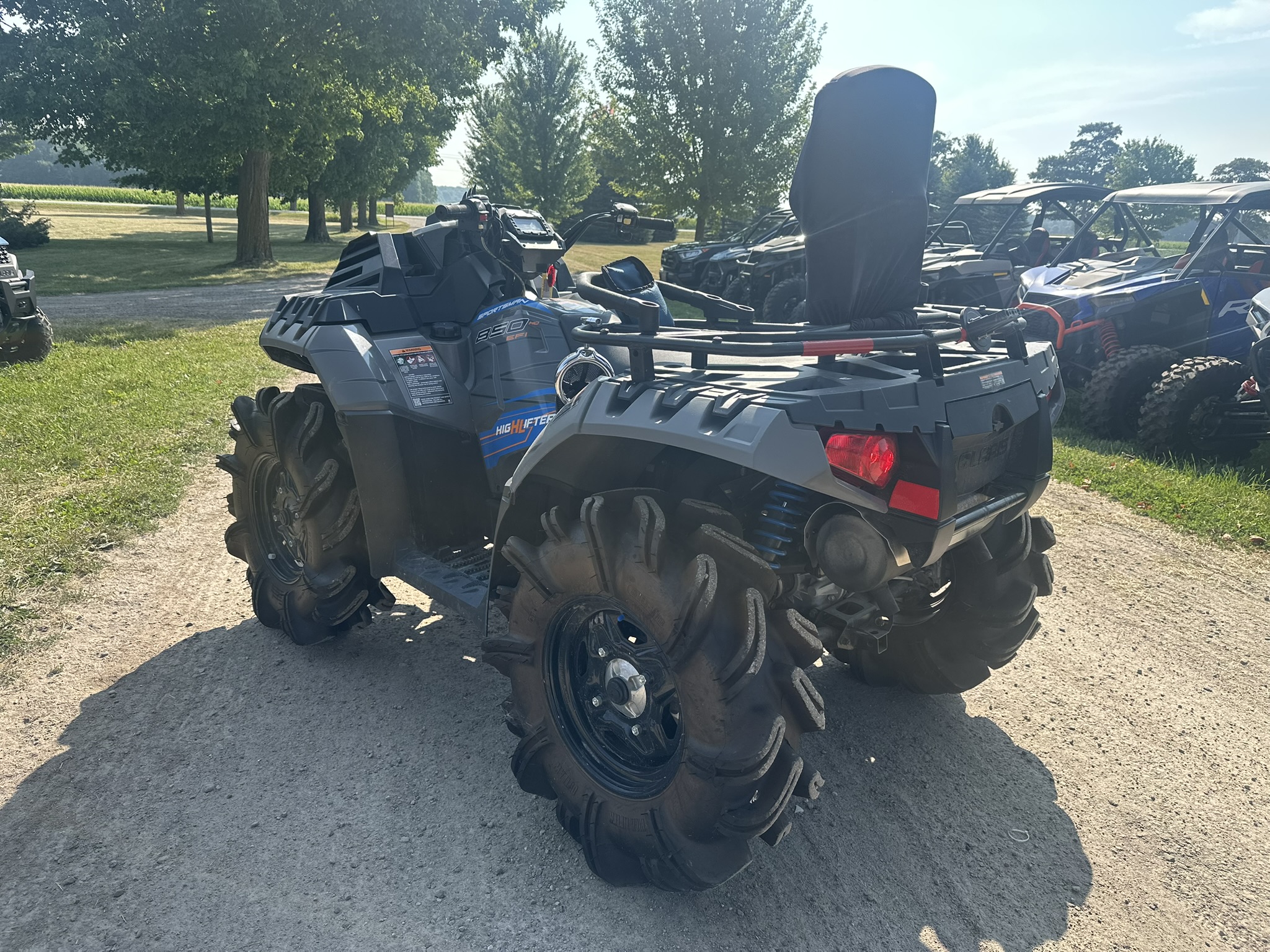 2023 Polaris Sportsman 850 High Lifter Titanium Metallic - Photo 7