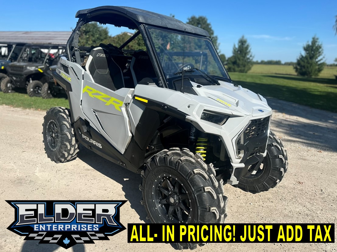 2021 Polaris RZR Trail Ultimate Ghost Gray