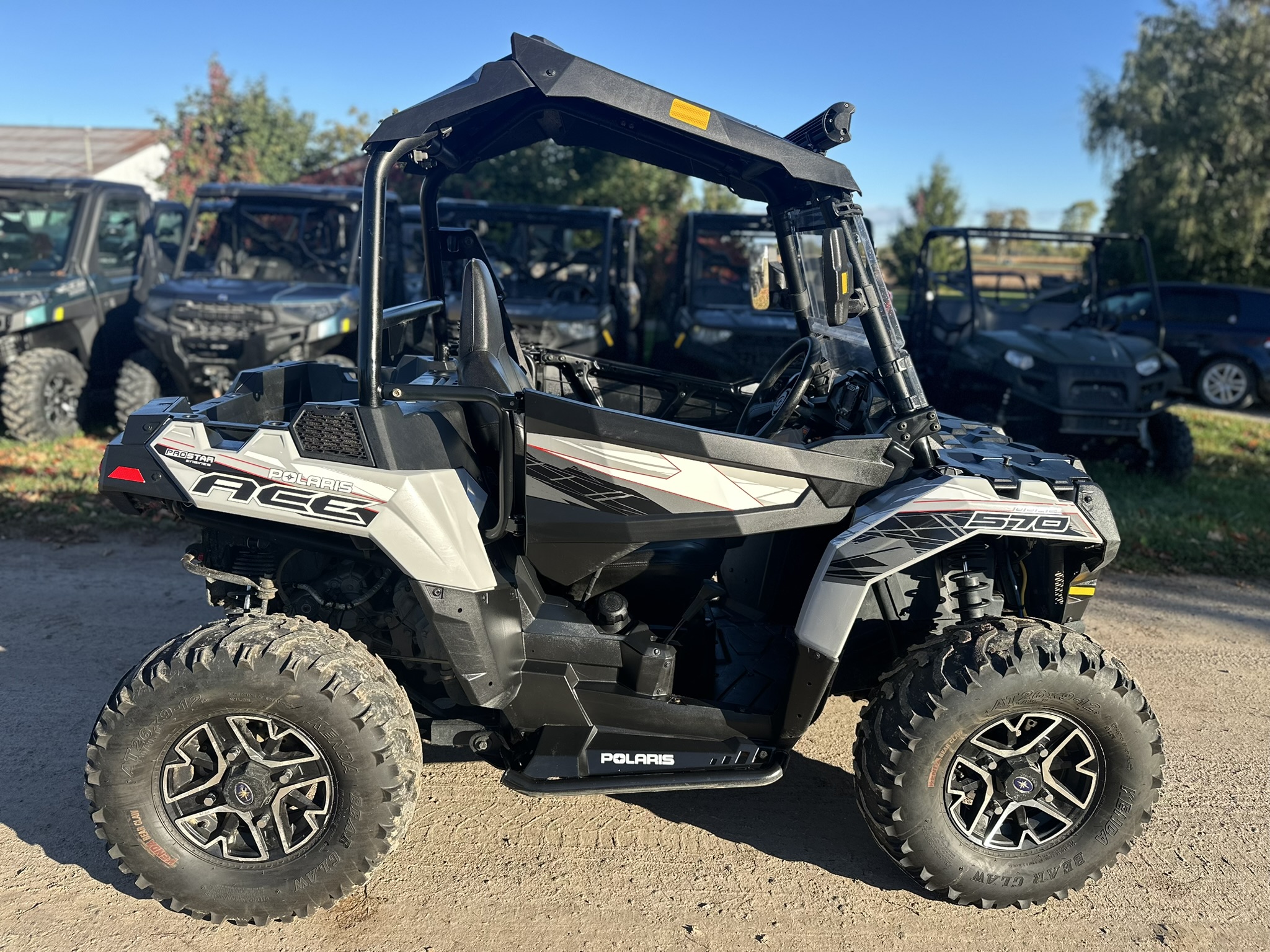 2019 Polaris Polaris ACE® 570 EPS - Ghost Gray - Photo 2