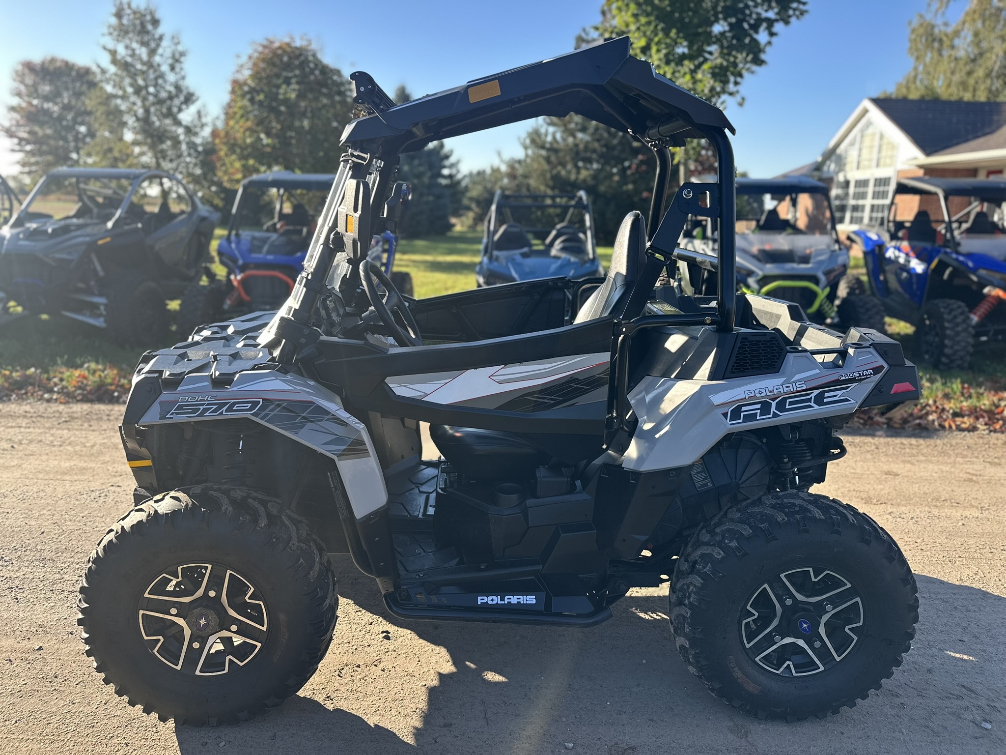 2019 Polaris Polaris ACE® 570 EPS - Ghost Gray - Photo 6