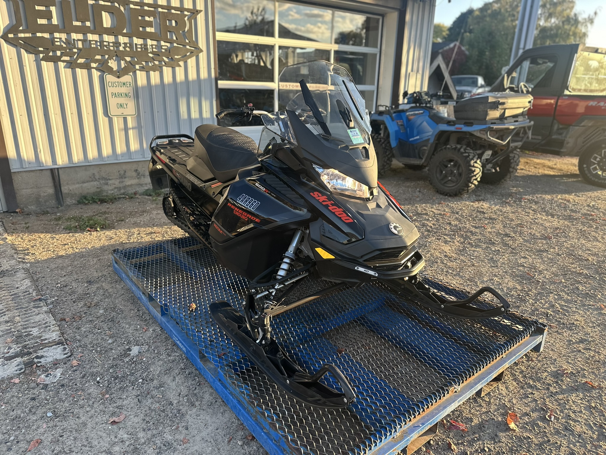 2019 Ski-Doo Renegade Enduro 600R E-TEC Black - Photo 3