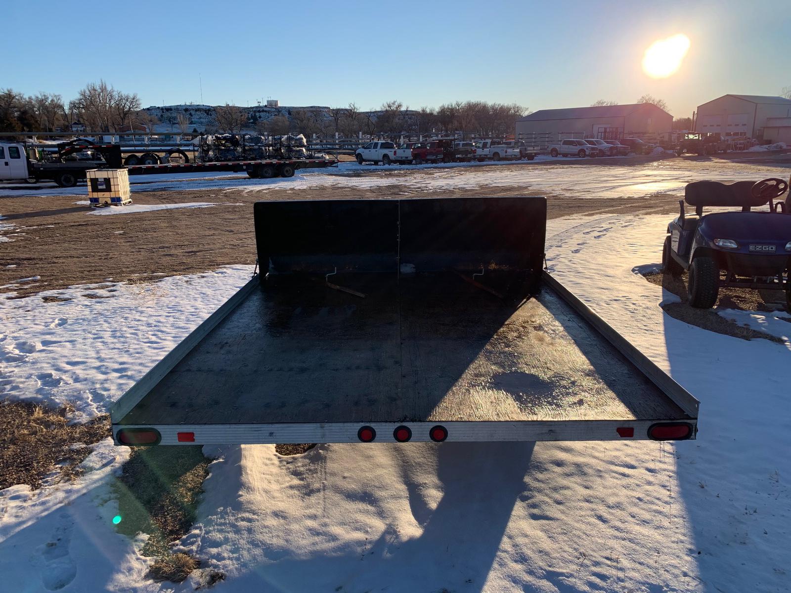 2000 Polaris Industries Open Tilt 2 Sled Trailer for sale in Wray, CO