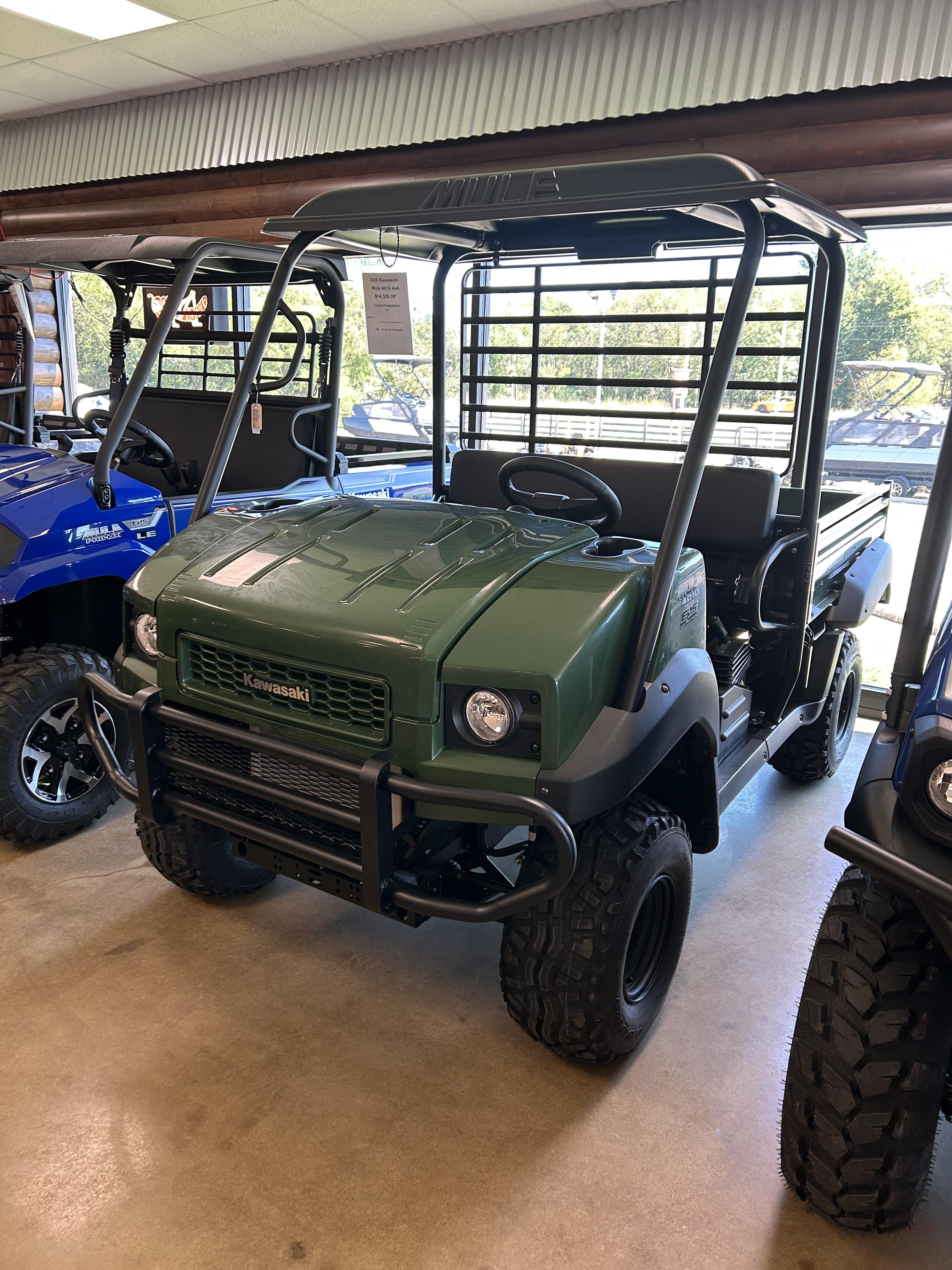 2026 Kawasaki MULE 4010 4X4