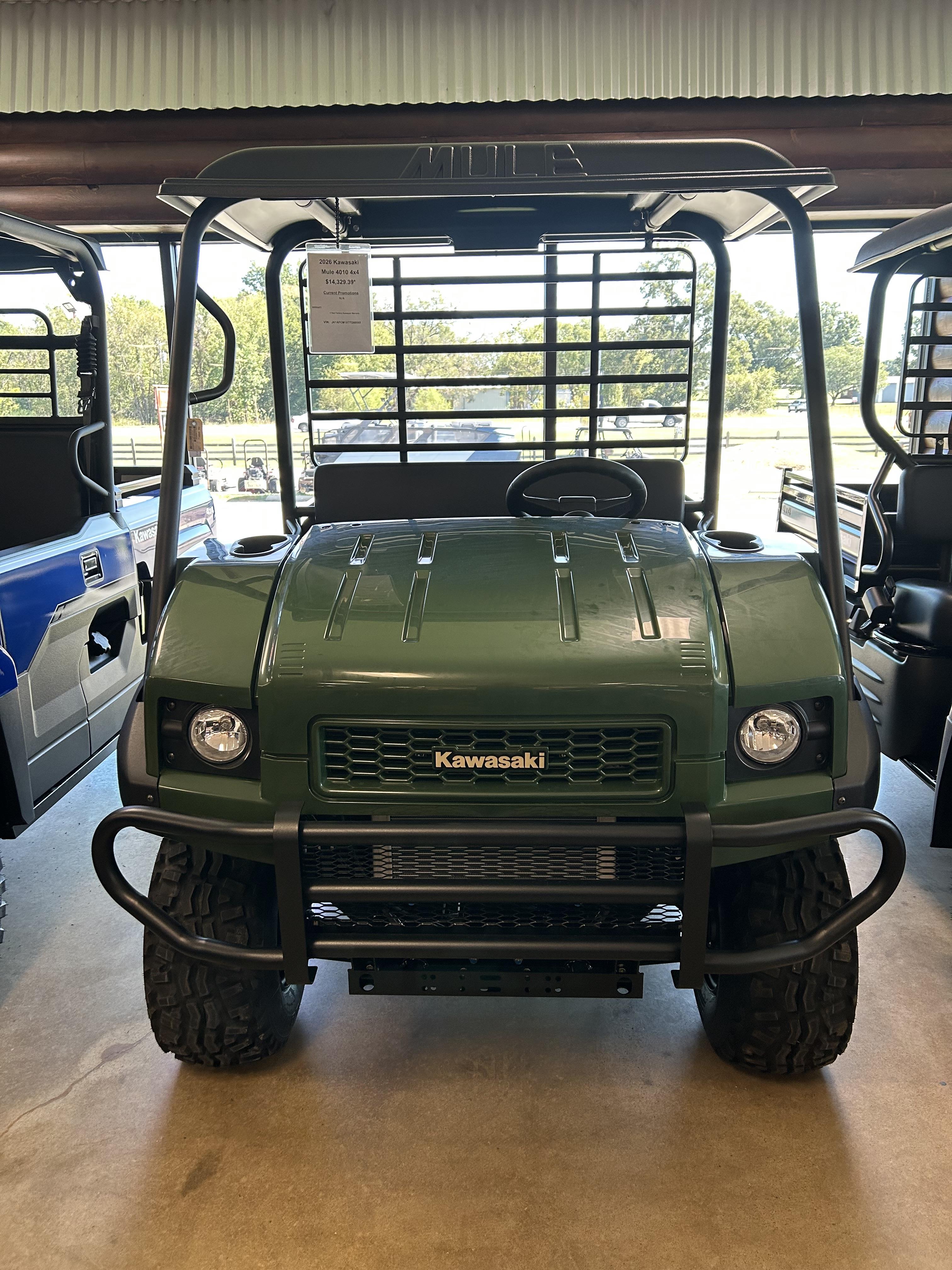 2026 Kawasaki MULE 4010 4X4 - Photo 2