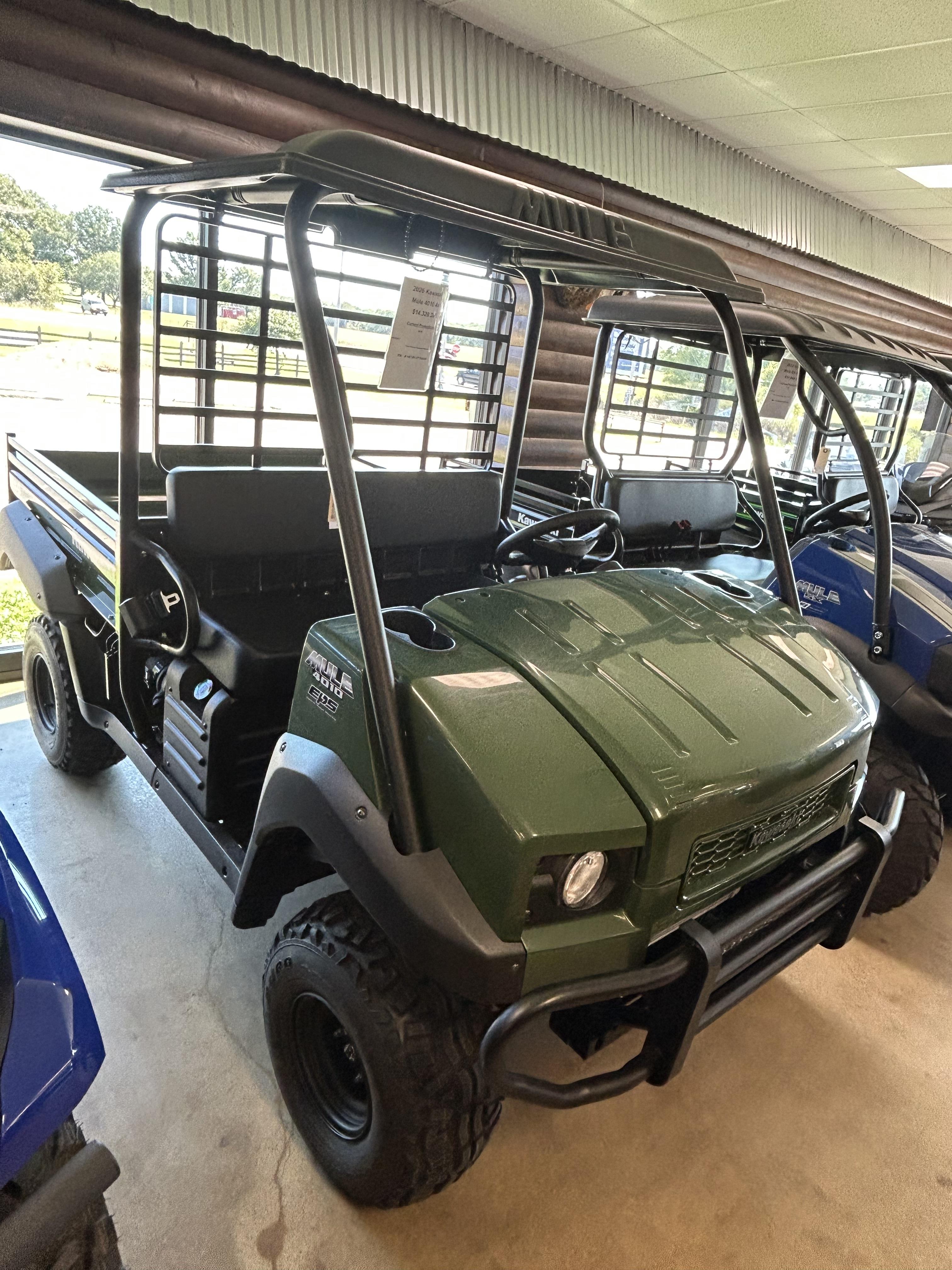 2026 Kawasaki MULE 4010 4X4 - Photo 3